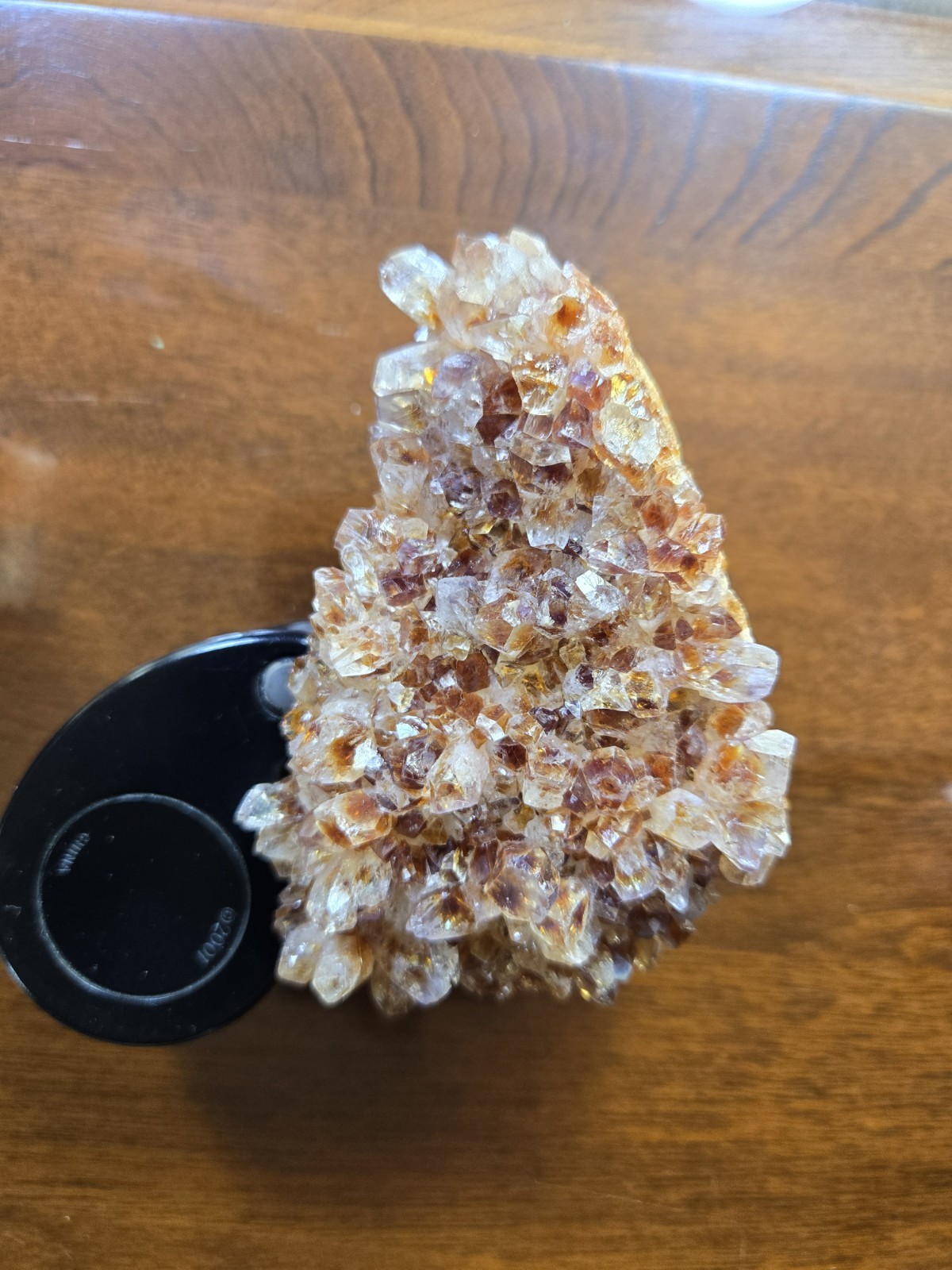 Citrine Crystal Cluster, 3″ – 4.5″ x 2″ – 3.75″, 9 – 15 oz., Bulk Discount