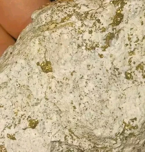 102.058 Grams of Natural Mined Visually Beautiful Telluride Gold Copper Iron Ore