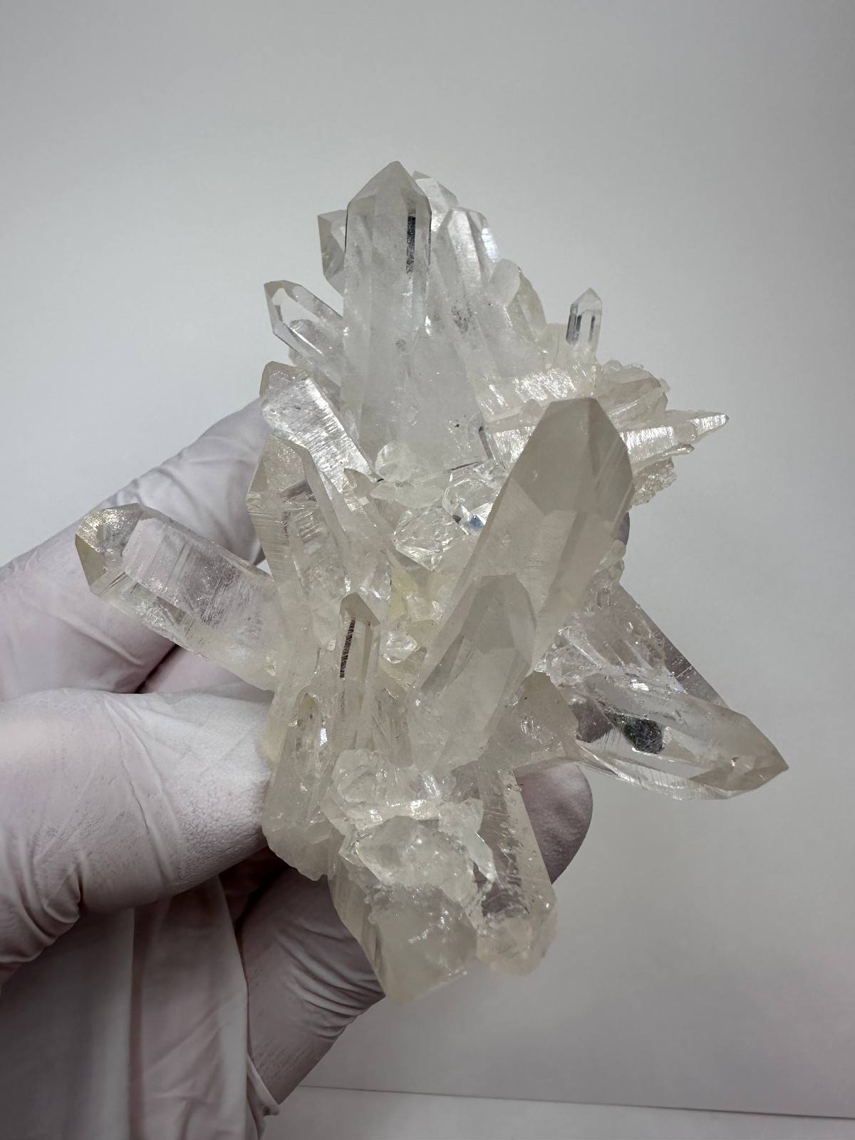Top Quality Large Optical Clear Arkansas Quartz Crystal Cluster