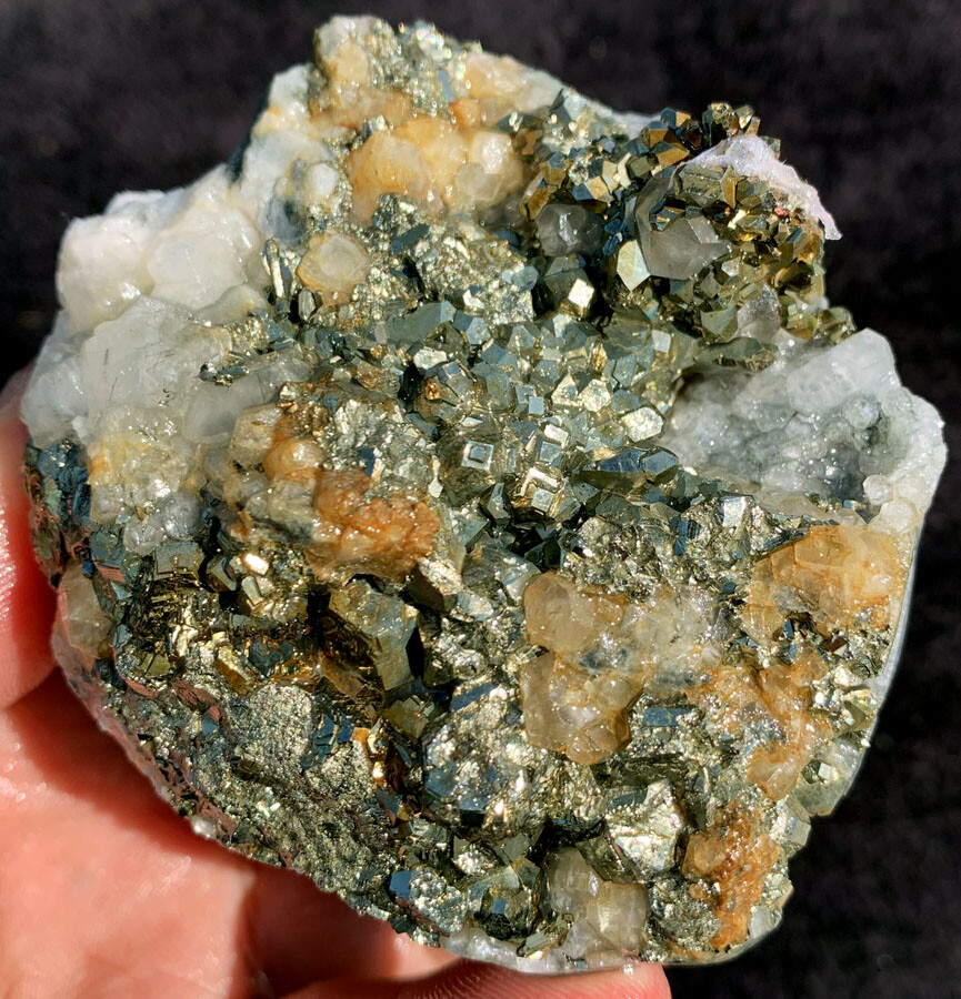 300g Rare&Raw Natural Iron Pyrite Cube Nugget Native Rough Specimen Peru ip1609