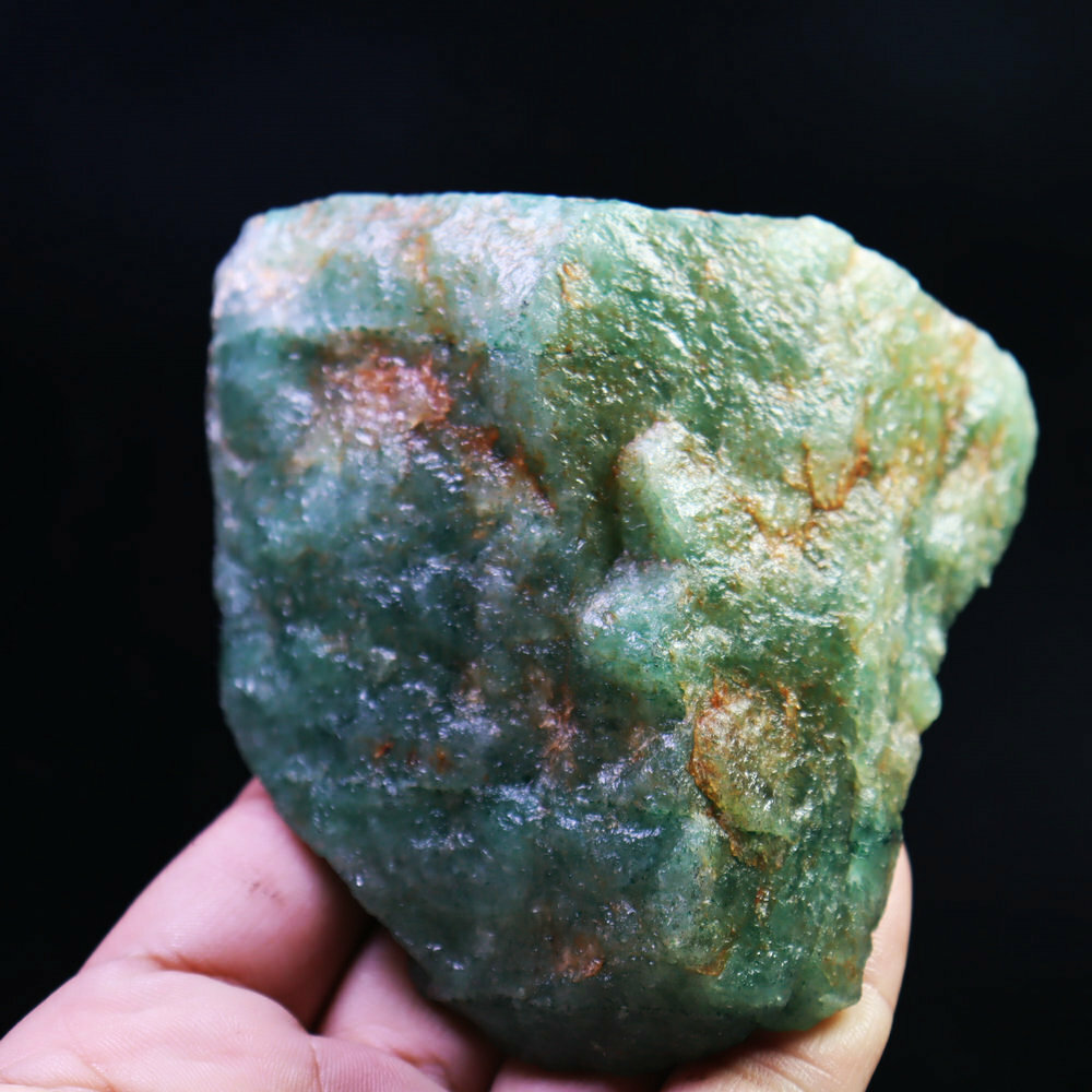 0.94 lb Natural Not Polished Original Strawberry Quartz Crystal Mineral Specimen