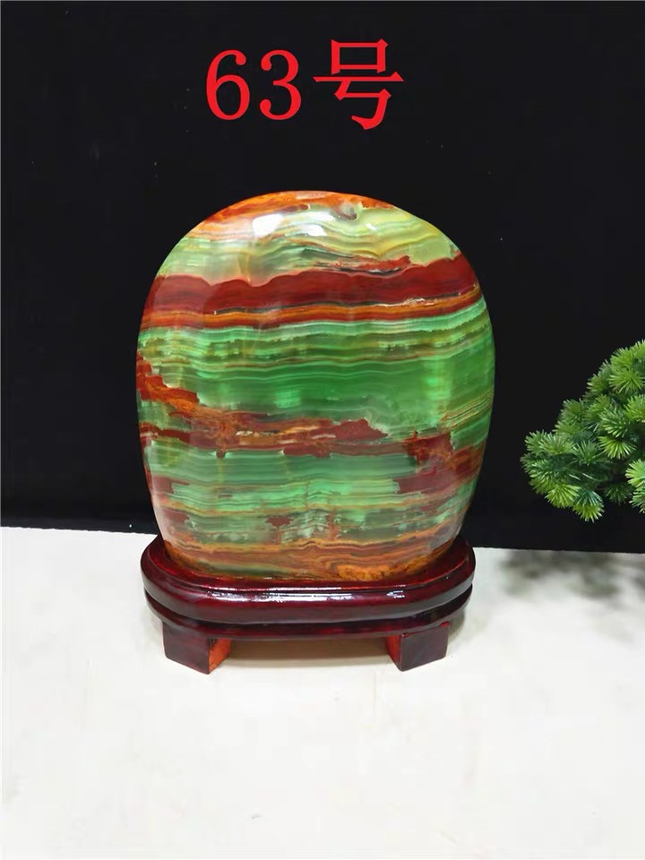 19.58LB TOP Natural Afghan jade quartz carved crystal Mineral specimen+stand