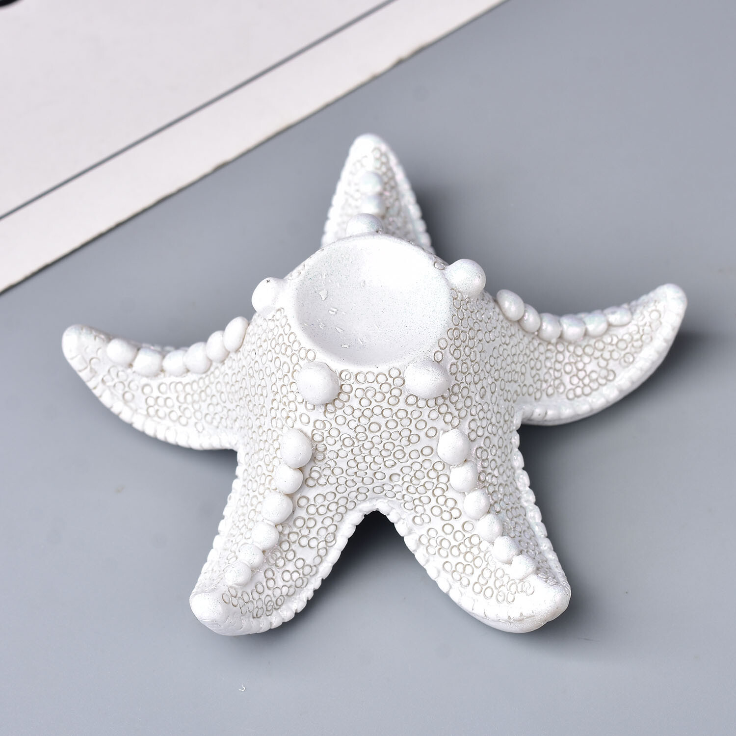 Multi-colored Starfish Crystal Ball Stand Base Room Decor Decoration Holder