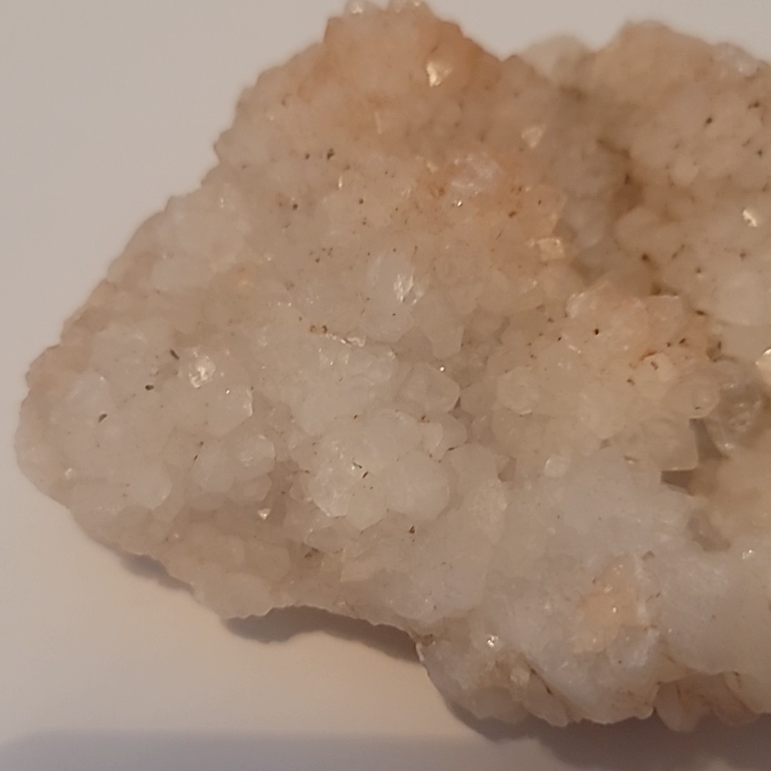 Calcite Crystal Cluster Specimen White Quartz 5.25″ x 4″ Natural Display Peice