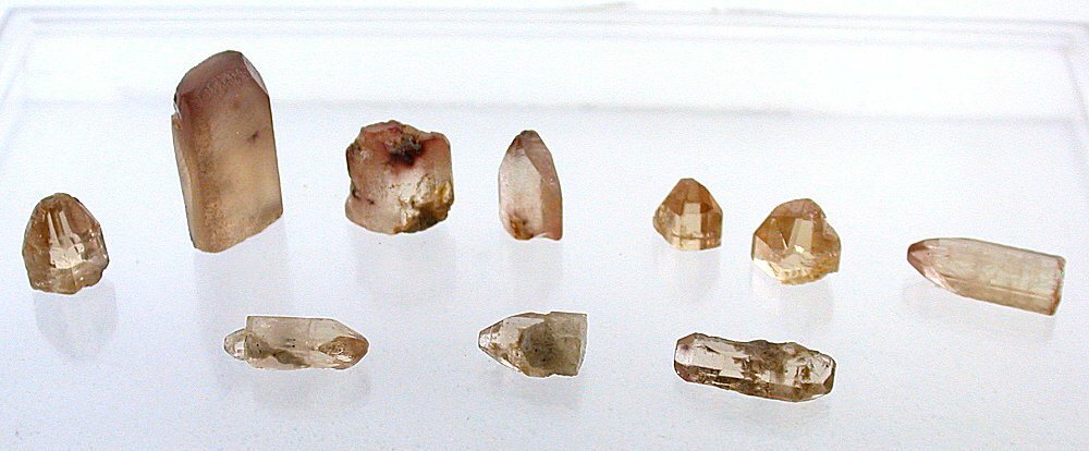 10 Natural Tepetate Mexico Golden Topaz Crystal Specimen CLOSEOUT PRICED EBS7379
