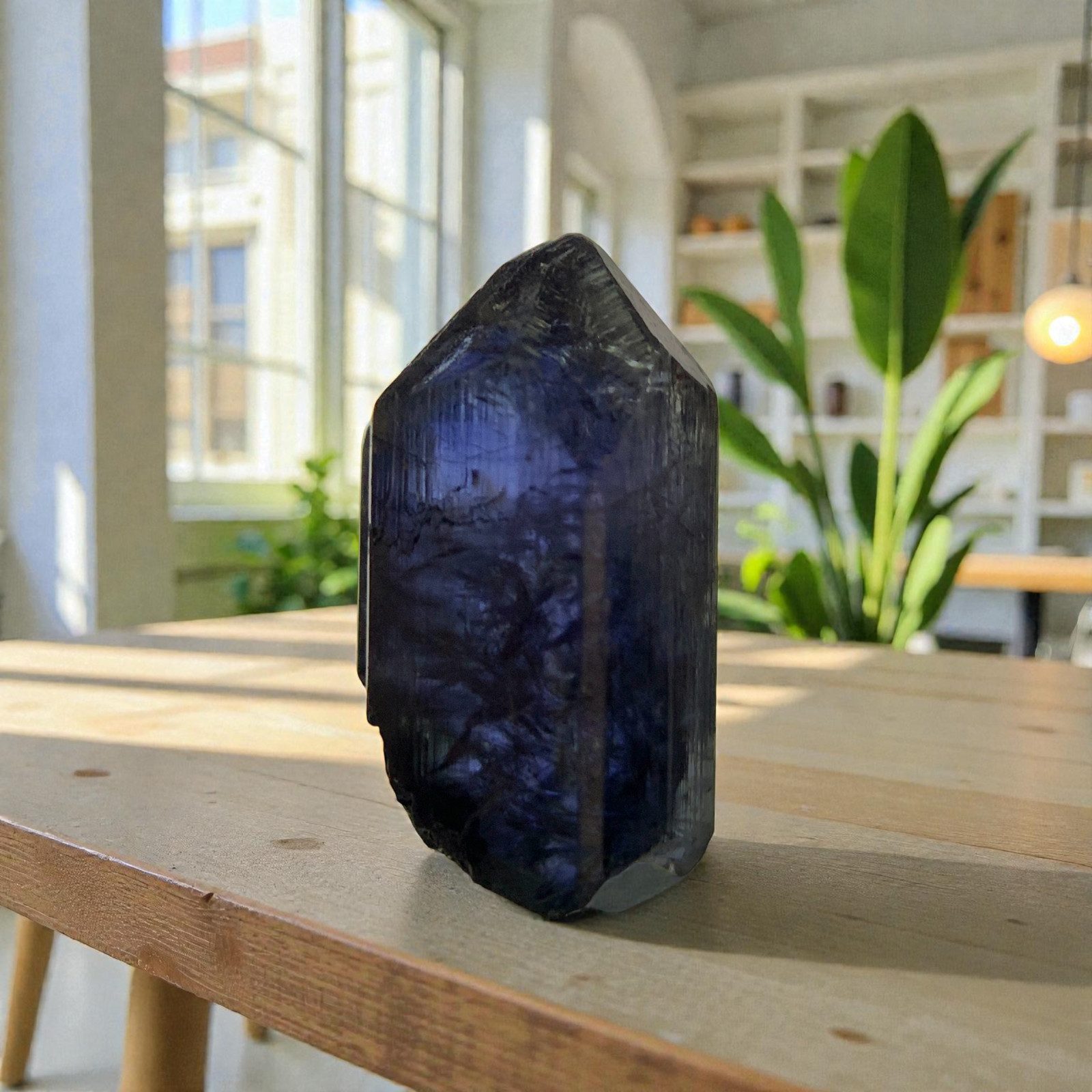 Untreated Bi color Natural Tanzanite Crystal From Merelani Hills 11.3 Carats