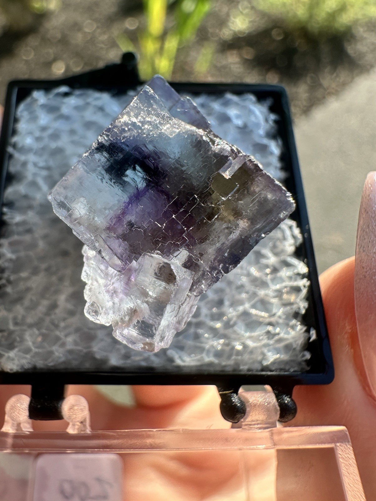 Etched Purple And Blue Fluorite, Minerva No. 1, Illinois