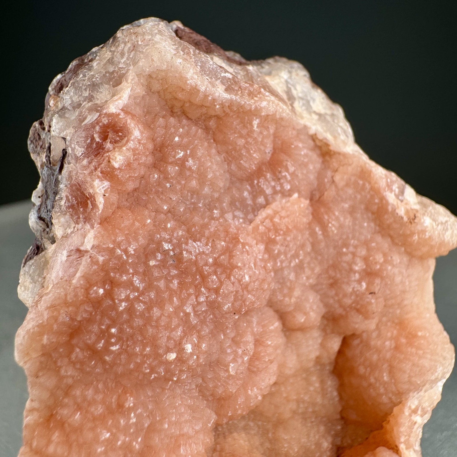 Nice Pink Manganocalcite: Montreal Mine, Gogebic Range, Iron Co., Wisconsin