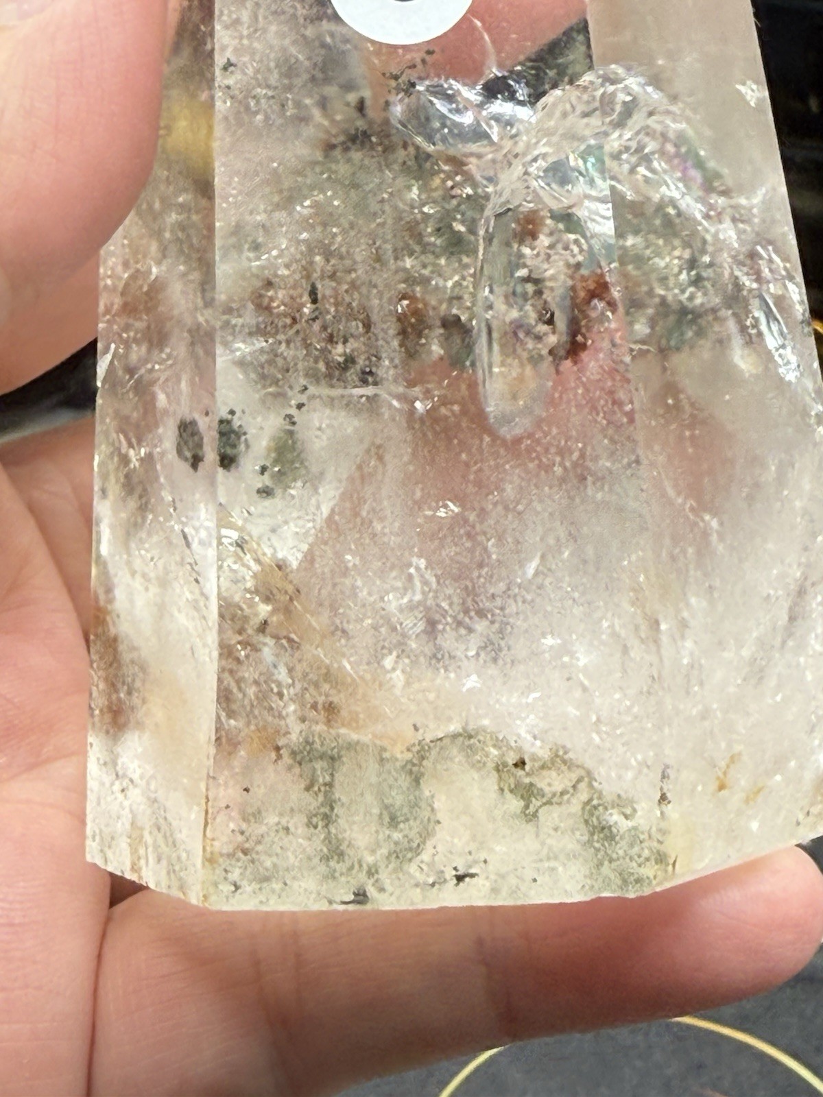 Natural Garden Quartz Lodolite Chunky Tower Freeforms Free ship & Gift