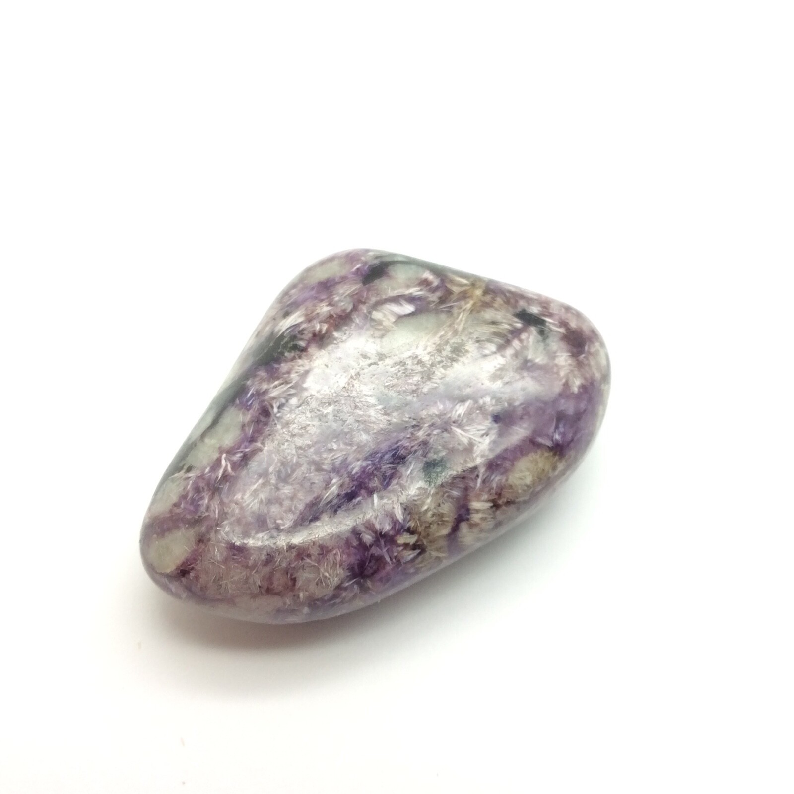 Siberian Charoite Pebble Purple Stone Polished River Specimen Siberia #8