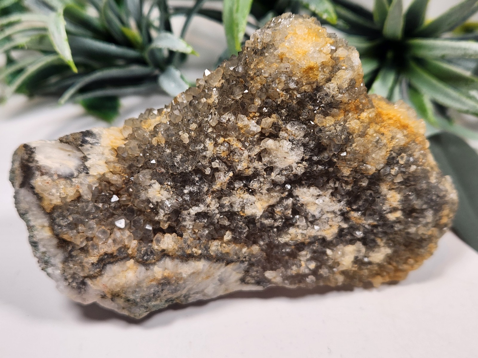 Druzy Quartz From Mexico Crystal Mineral Specimen 274g 3.75in Ep1