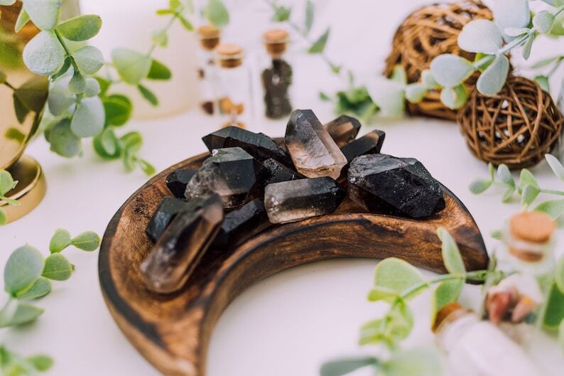 Natural Smoky Quartz Crystal Points, Small Smoky Quartz Point,Wholesale Bulk Lot