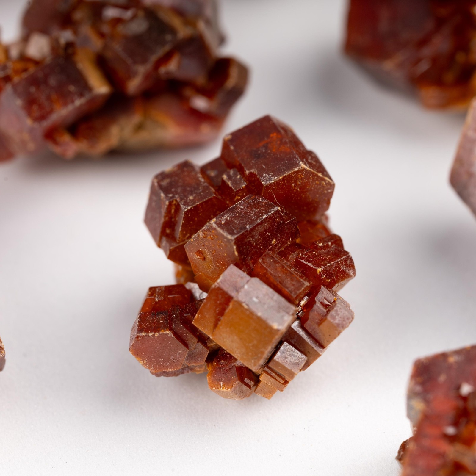 Vanadinite Cluster 1-25g, Grade AAA Moroccan Red Specimens Healing Crystal Gift