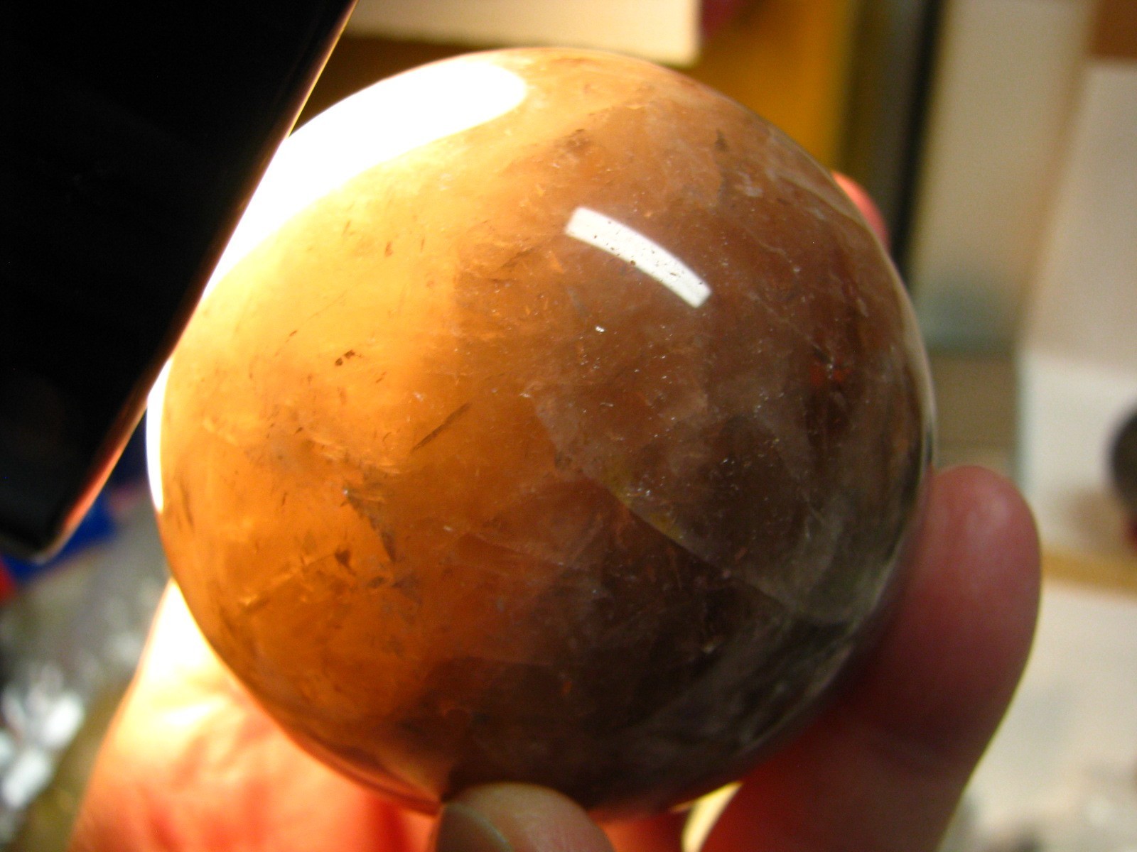 2.97lbs 3 SPHERES 1.1lb VERDE ANDEER 1lb SMOKY QUARTZ YOOPER W/STANDS BRAZIL#328
