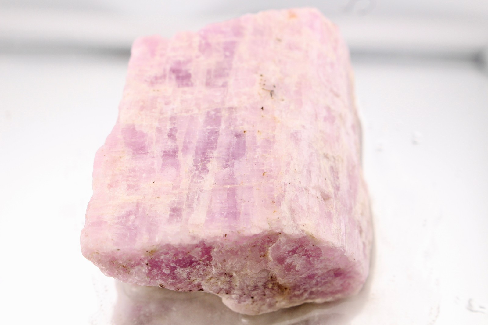 8.3oz UV ACTIVE Kunzite Nigeria Purple Lilac Raw Natural Rough Crystal Mineral