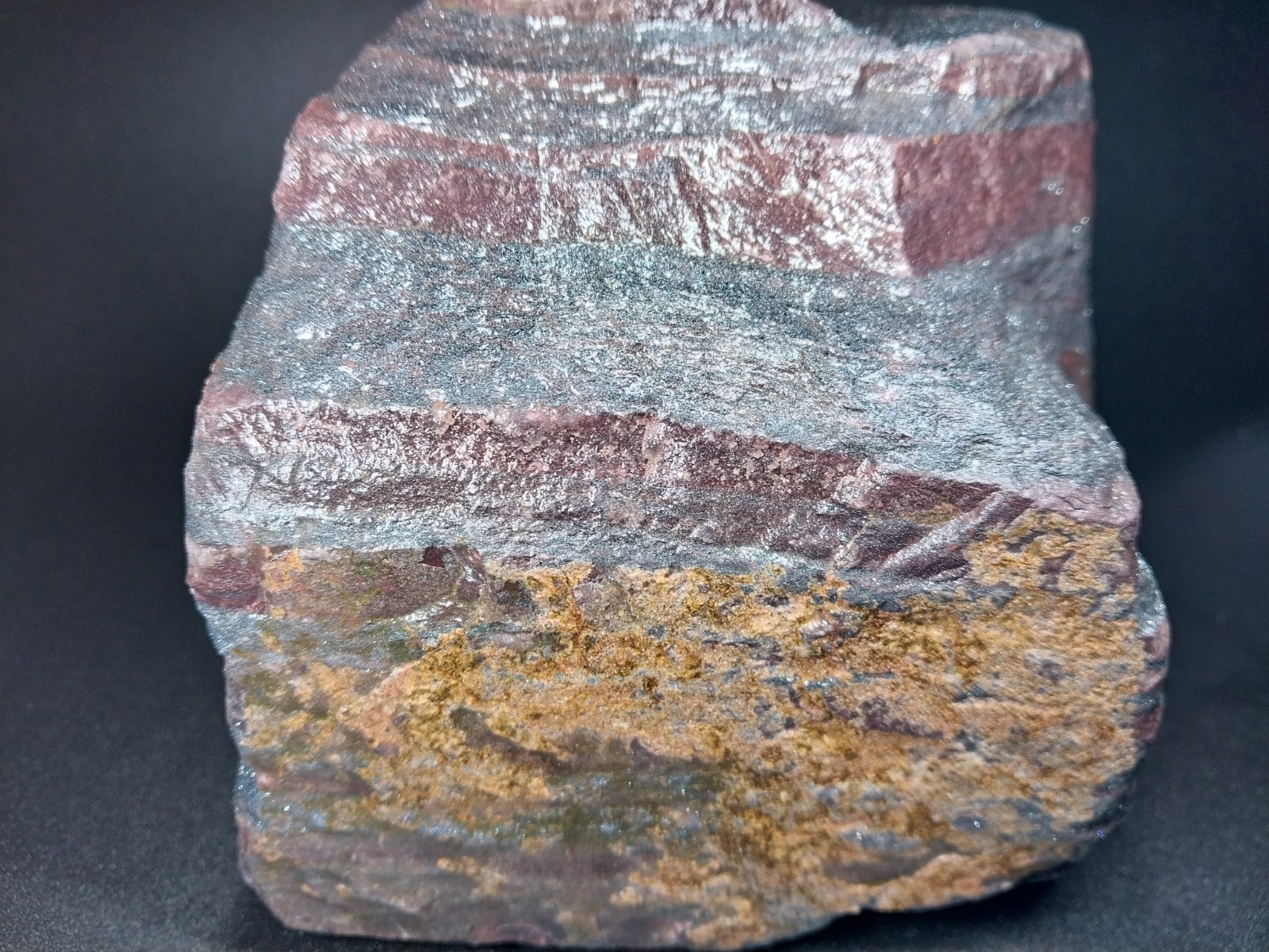 Banded Iron | Rough Michigan Stone | 13.5 LBS | Sparkling BIF