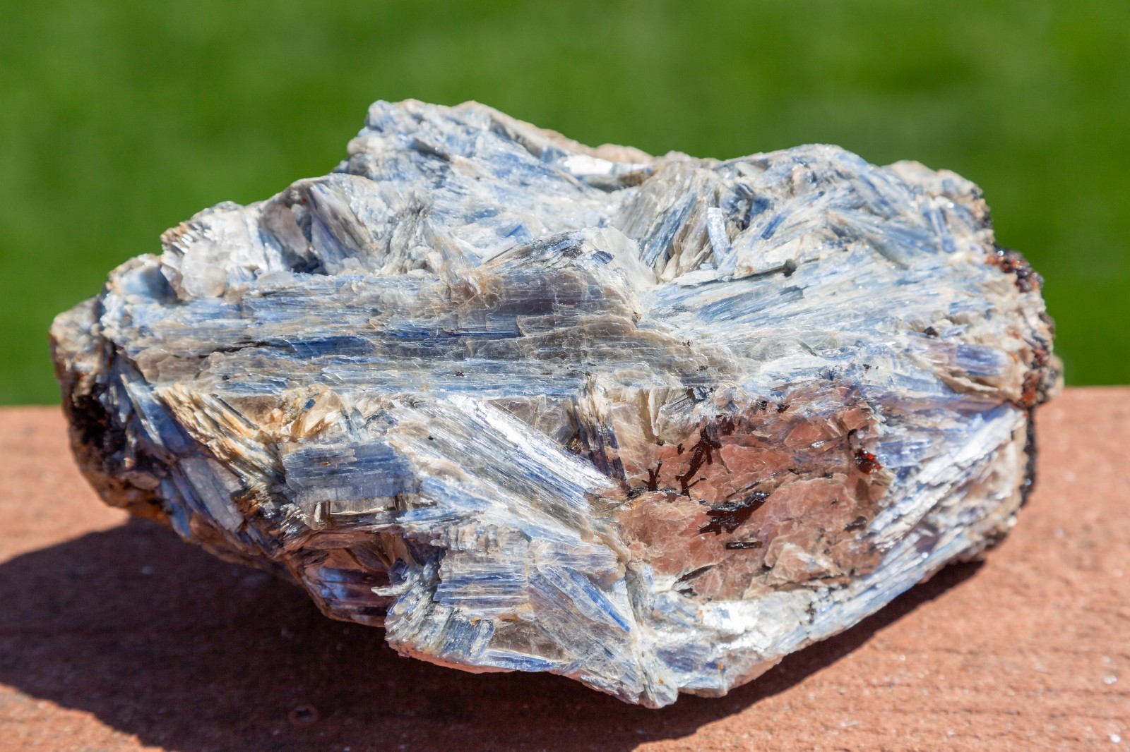 Kyanite with Quartz – 5lb 6.4oz (2449g) – Rough Specimen Crystal w/ Inclusion