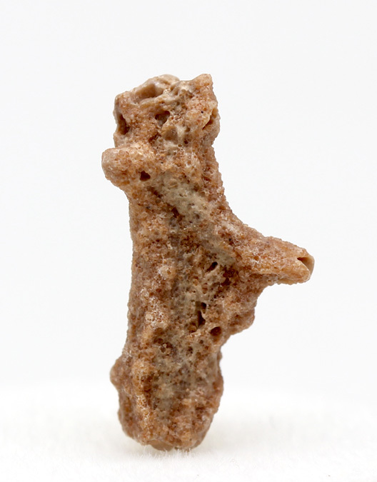 FULGURITE LIGHTNING GLASS FUSED SAND Desert Specimen SAHARA DESERT w/ ID card