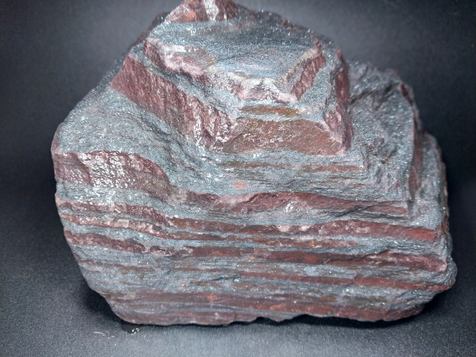 Banded Iron | Rough Michigan Stone | 13.5 LBS | Sparkling BIF