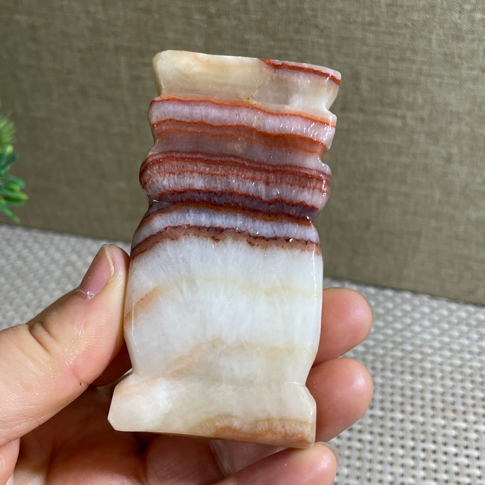 124g Pork Stone Ore Stones Crystal Specimens Healing Home Decoration