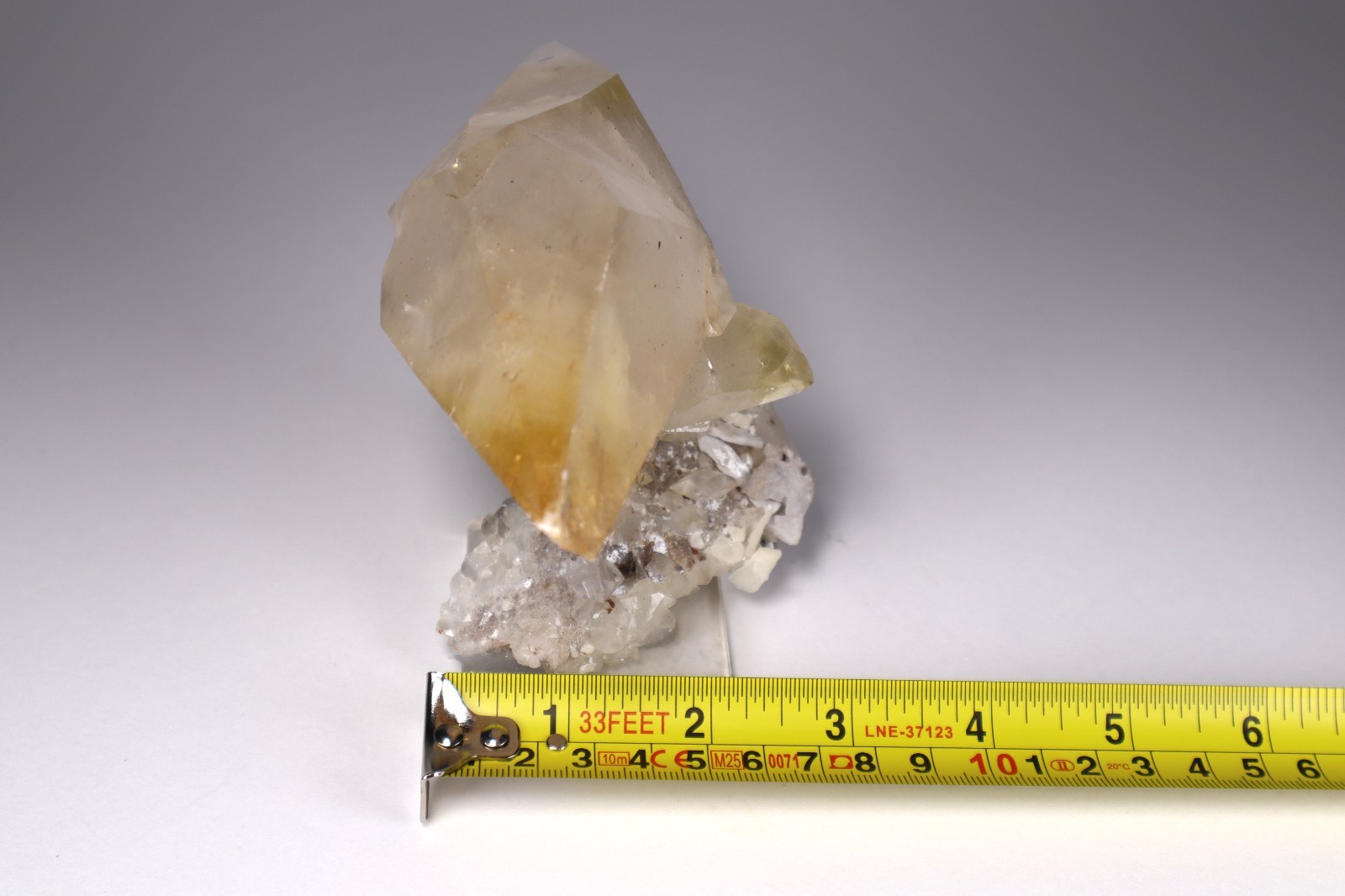 HUGE Elmwood Mine GOLDEN CALCITE Double Terminated Crystal Cluster 645g