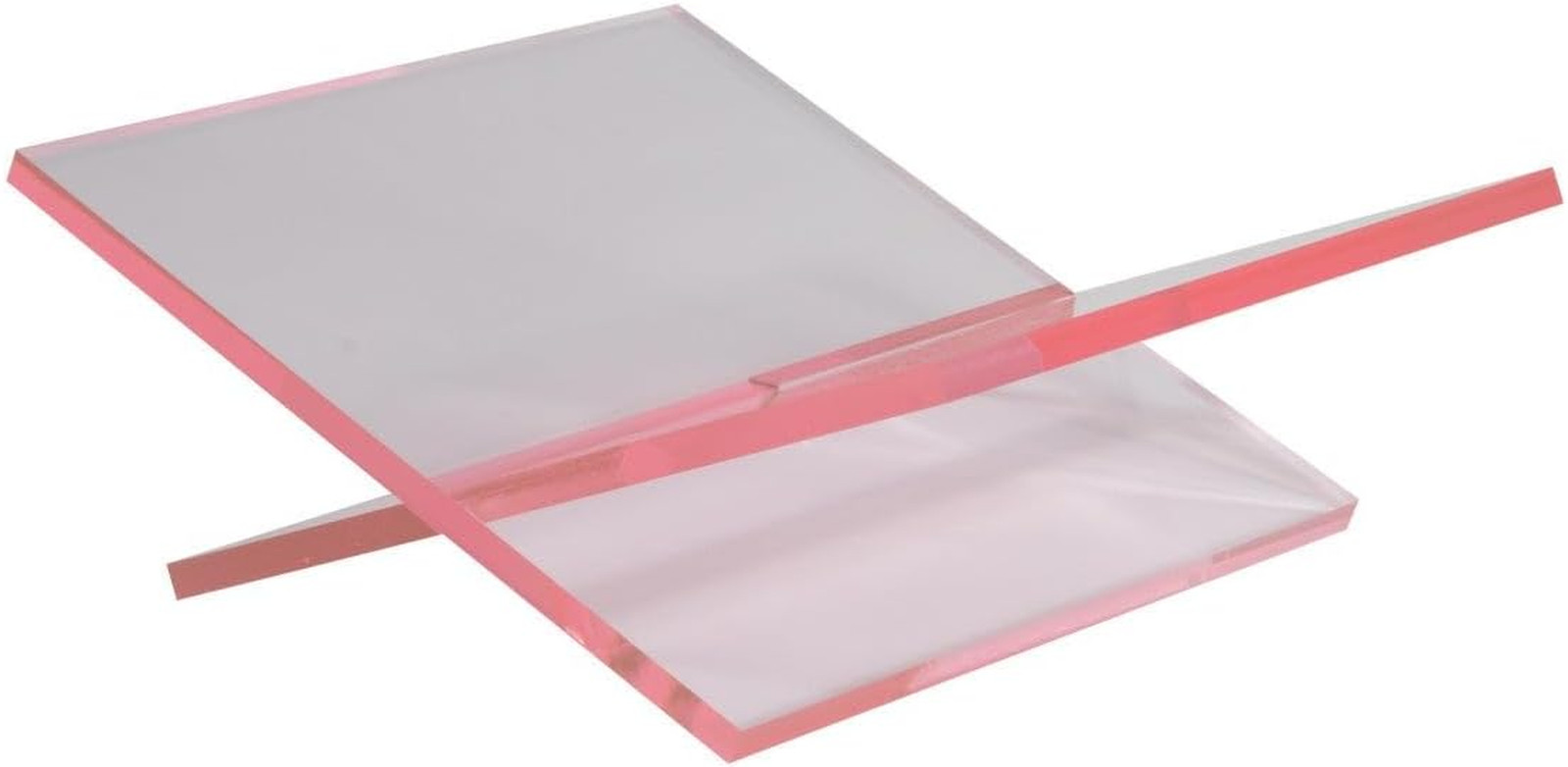 Lucite Galerie Book Display Stand – Elegant Acrylic Book Holder for Coffee Table