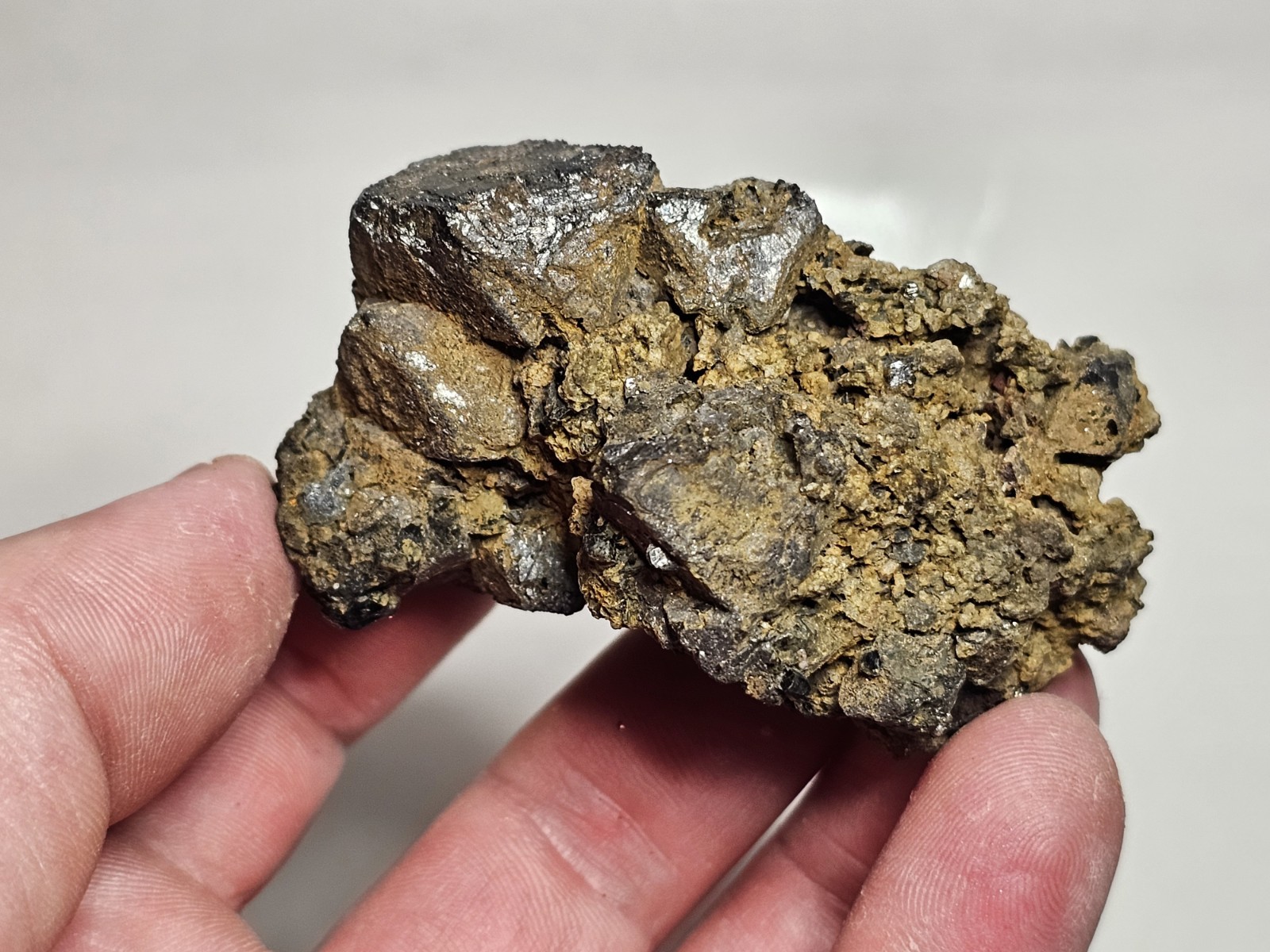 Unusual Large Magnetite Crystals – Faraday / Madawaska Mine- Bancroft, Ontario