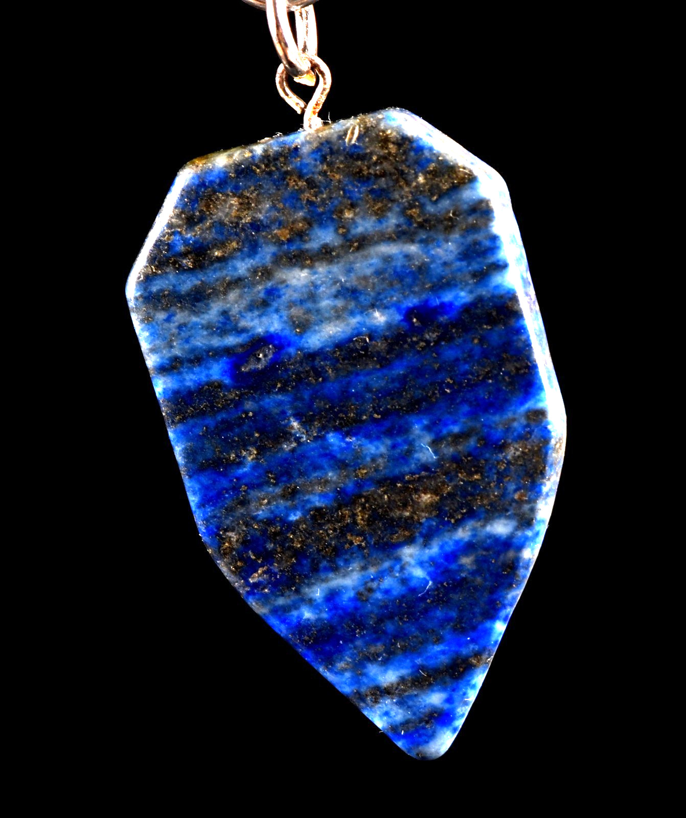 lapiz lazuli pandent psychic attacks, honesty ,compassion 7996