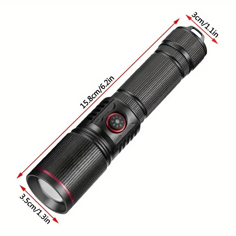 New 365nm 20-Watt UV Invisible Fluorescent Mineral Finder Yooper Flashlight