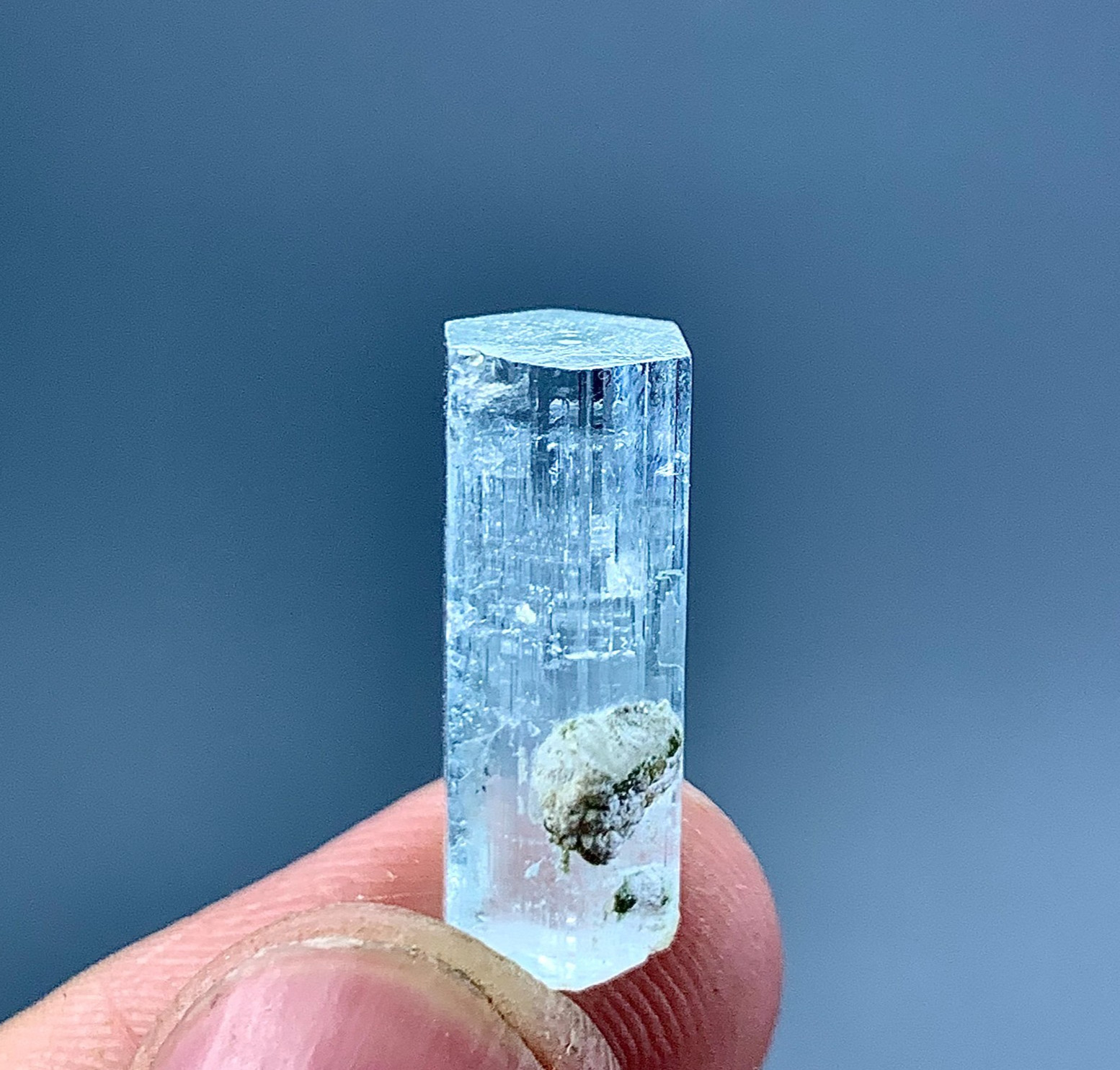 10 Carat Aquamarine Crystal Specimen Form Pakistan