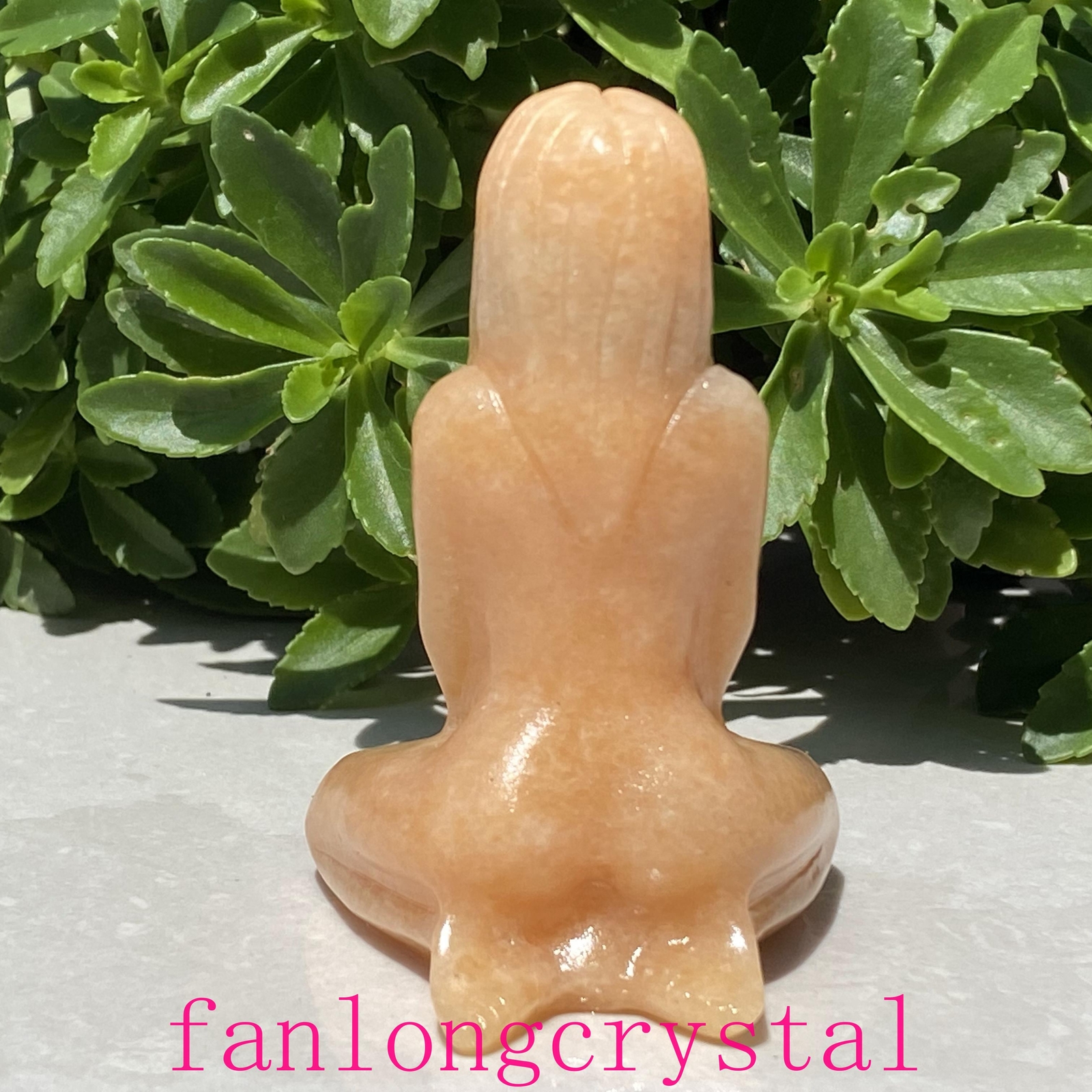 3″ Natural Sunstone Women Naked Quartz Crystal Skull Carved Goddess Reiki 1pc