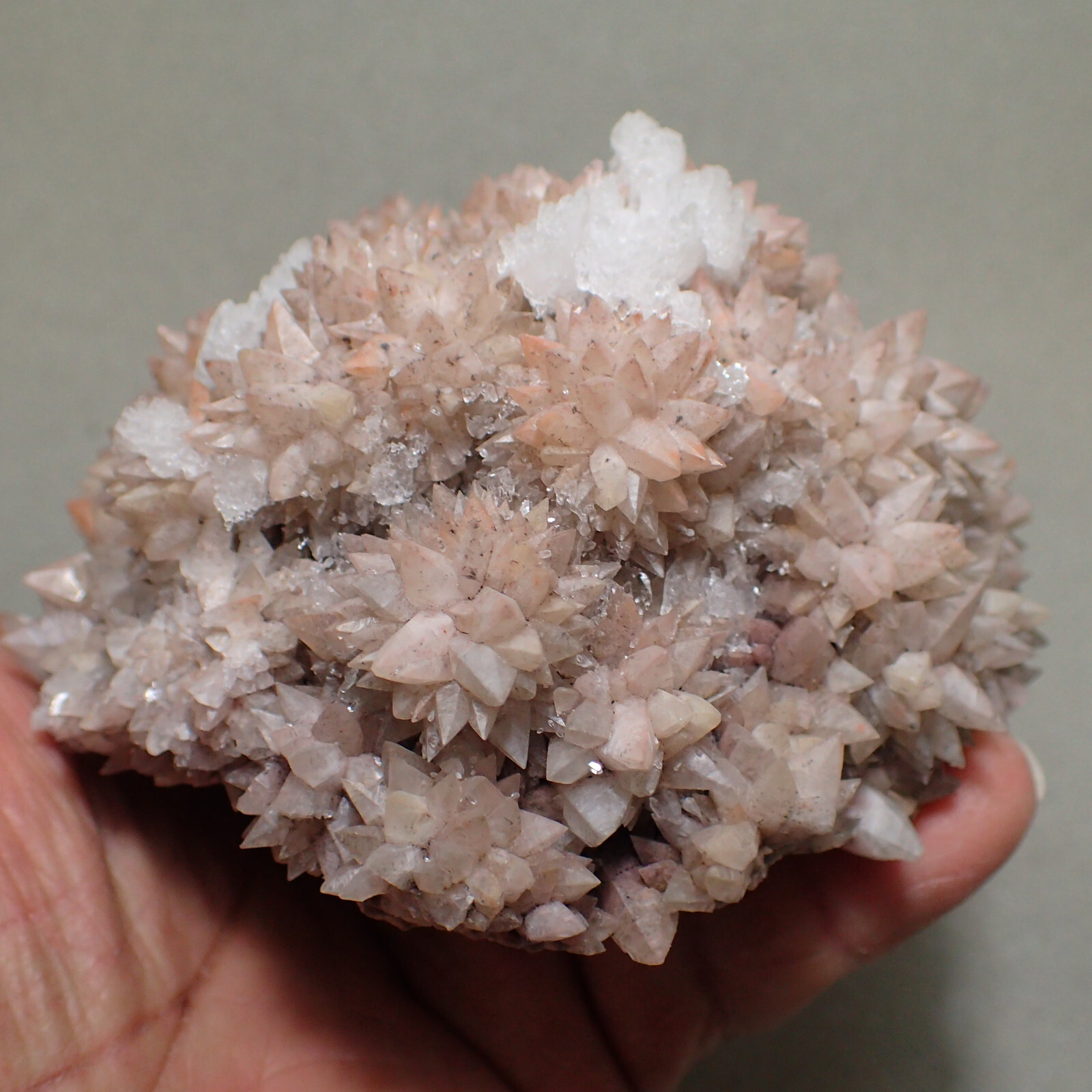 Calcite on Calcite, Santa Eulalia, Chihuahua, Mexico