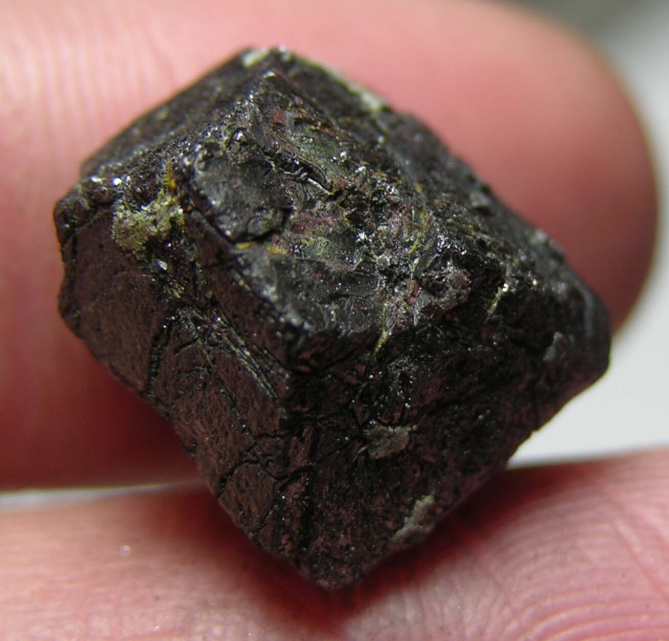 #15 Pakistan 30.30ct Natural Octahedron Magnetite Crystal Specimen 6.05g 17mm