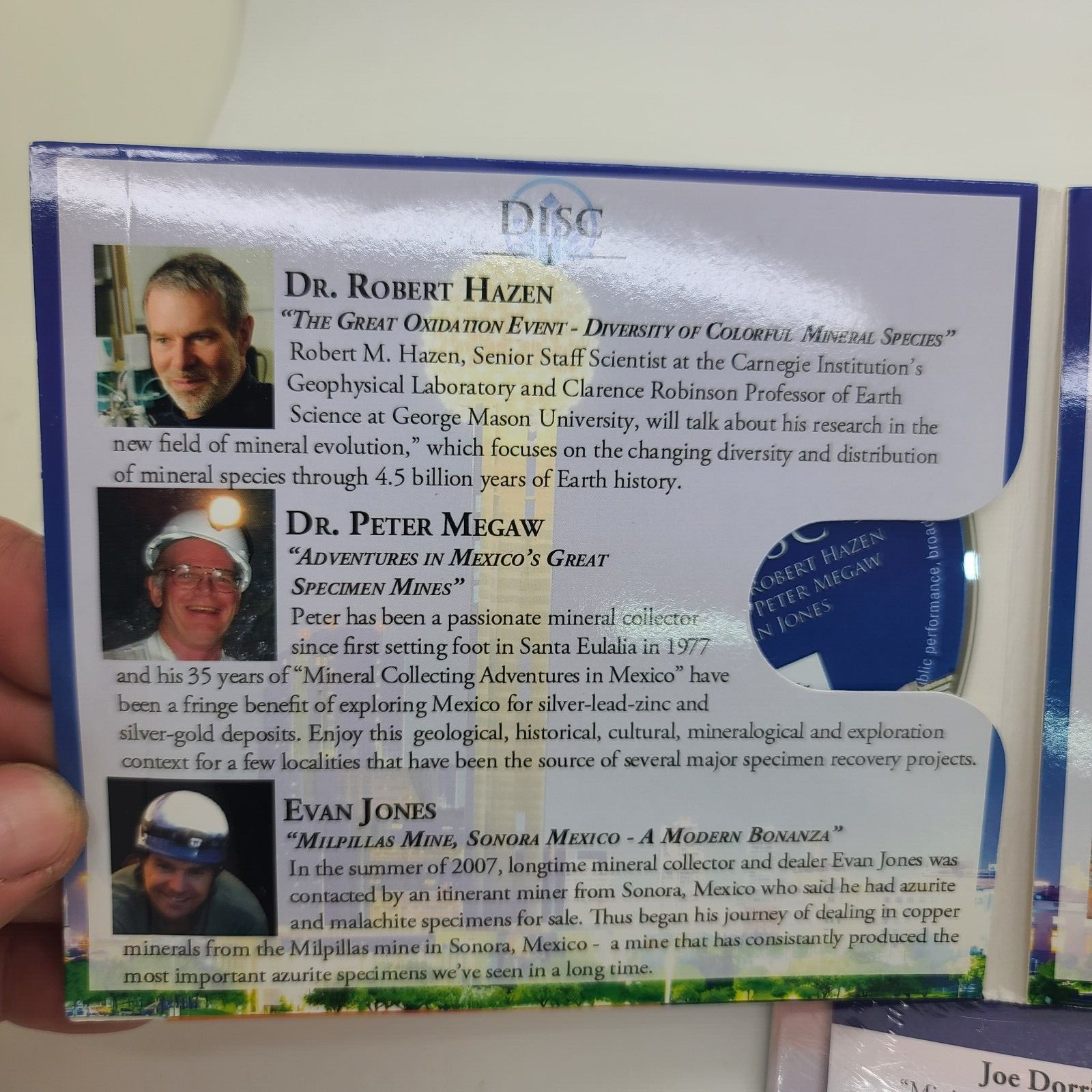 MINERALOGICAL RECORD DVD LOT Dallas Mineral Collecting Symposium 2014 2015 2016