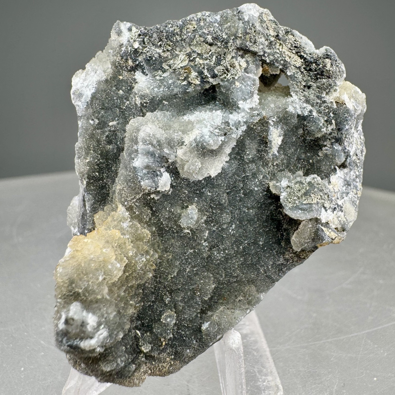 Coloradoite, Native Gold: Bessie G Mine, La Plata Mining Dist., Colorado- Rare!