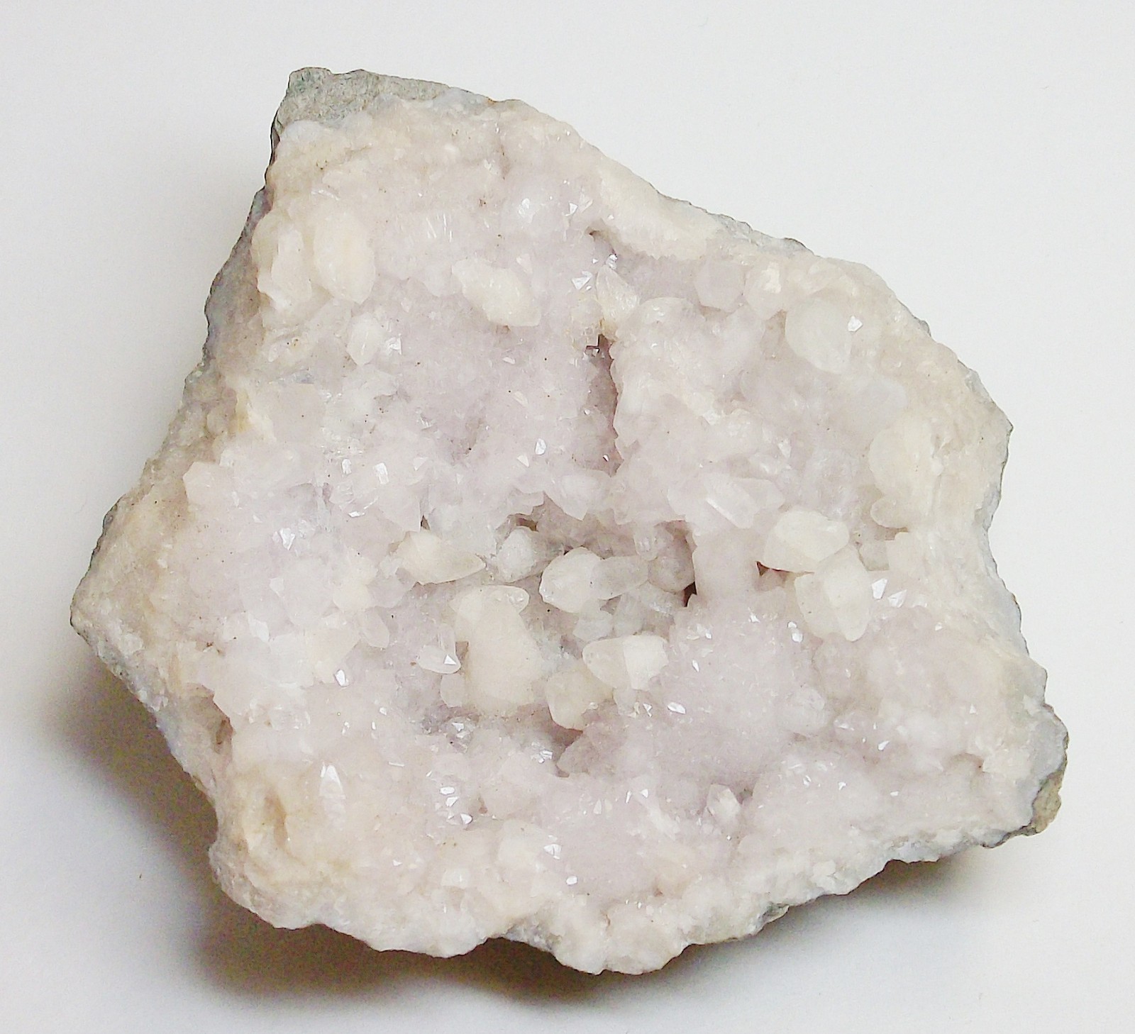 Geode with Calcite & Quartz crystals – Kings Mountain, Lincoln Co., Kentucky