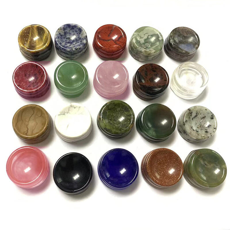 Crystal Base Display Sphere Egg Support Ball Stand Holder Natural Stone Home US