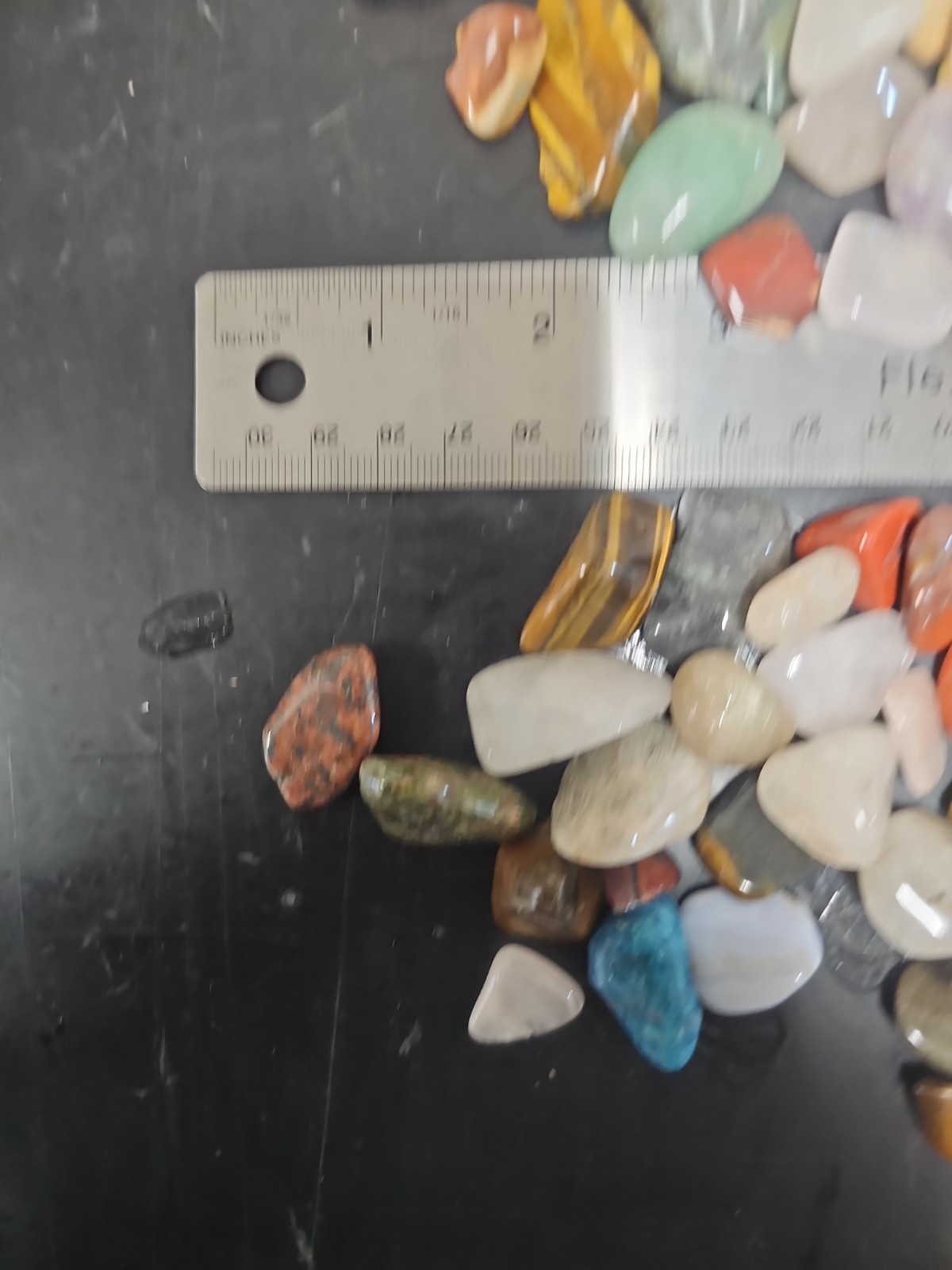 2 lb Wholesale Bulk Lot Assorted Mixed Tumbled Stones 1/2″ to 1-1/4″ Crystals