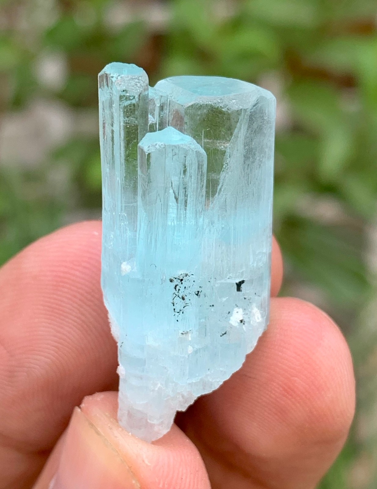 Sky Blue Aquamarine Crystal Specimen From Shigar Mine, Pakistan- 10 Grams