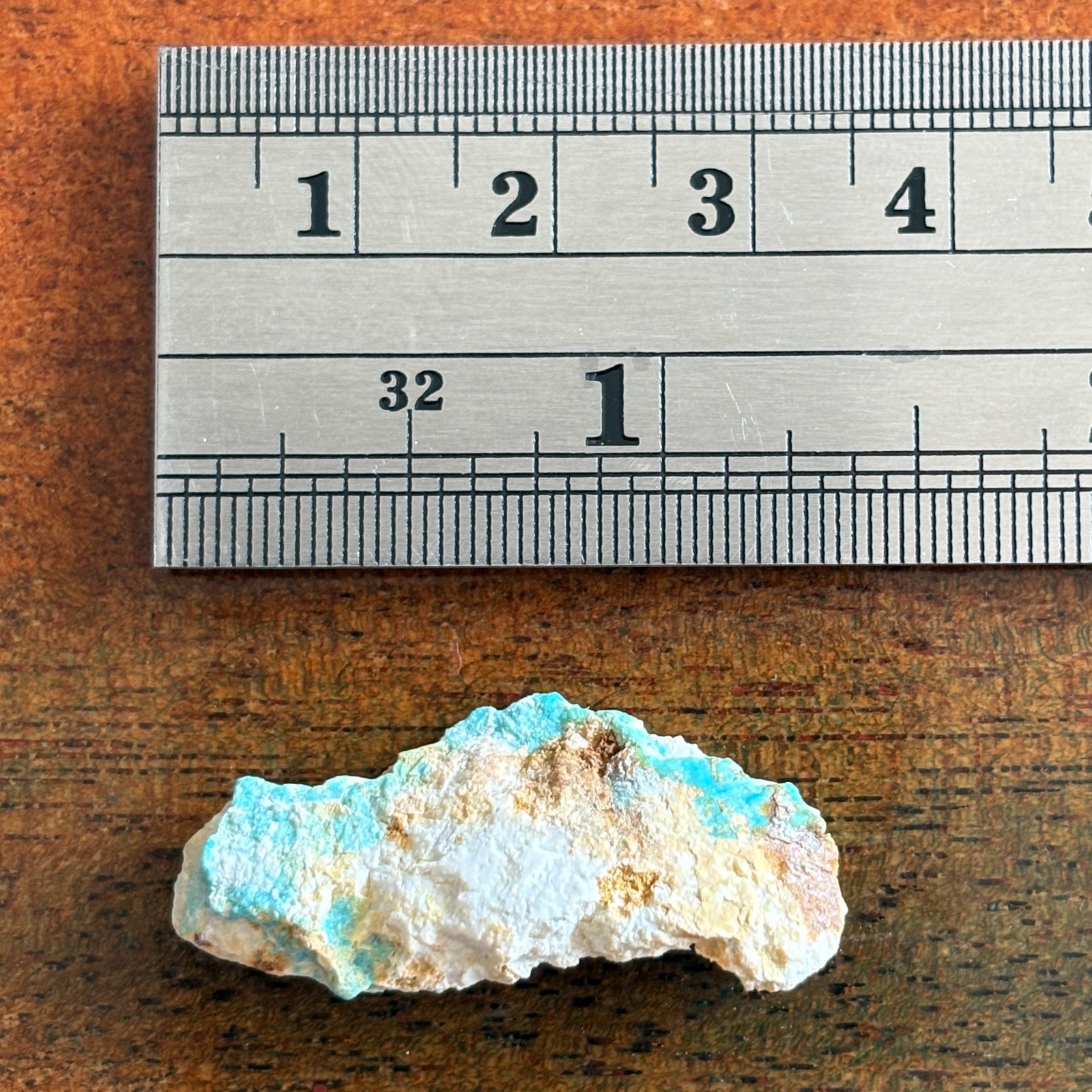 NATURAL ROYSTON TURQUOISE ROUGH 3g | Tonopah NV | Raw Unstabilized (Self-Mined)