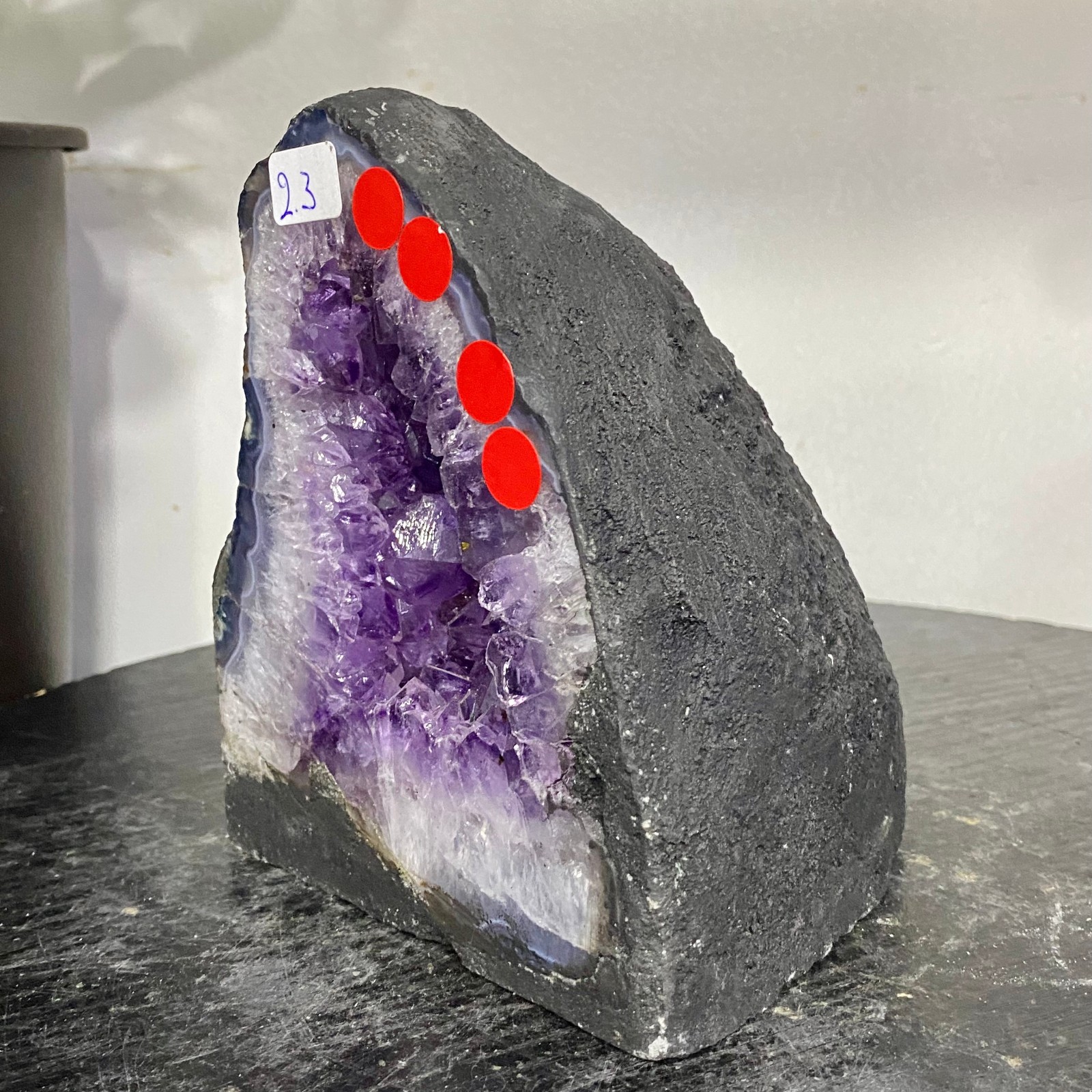 5LB Natural Amethyst Cathedral English Cluster Crystal Specimen Healing