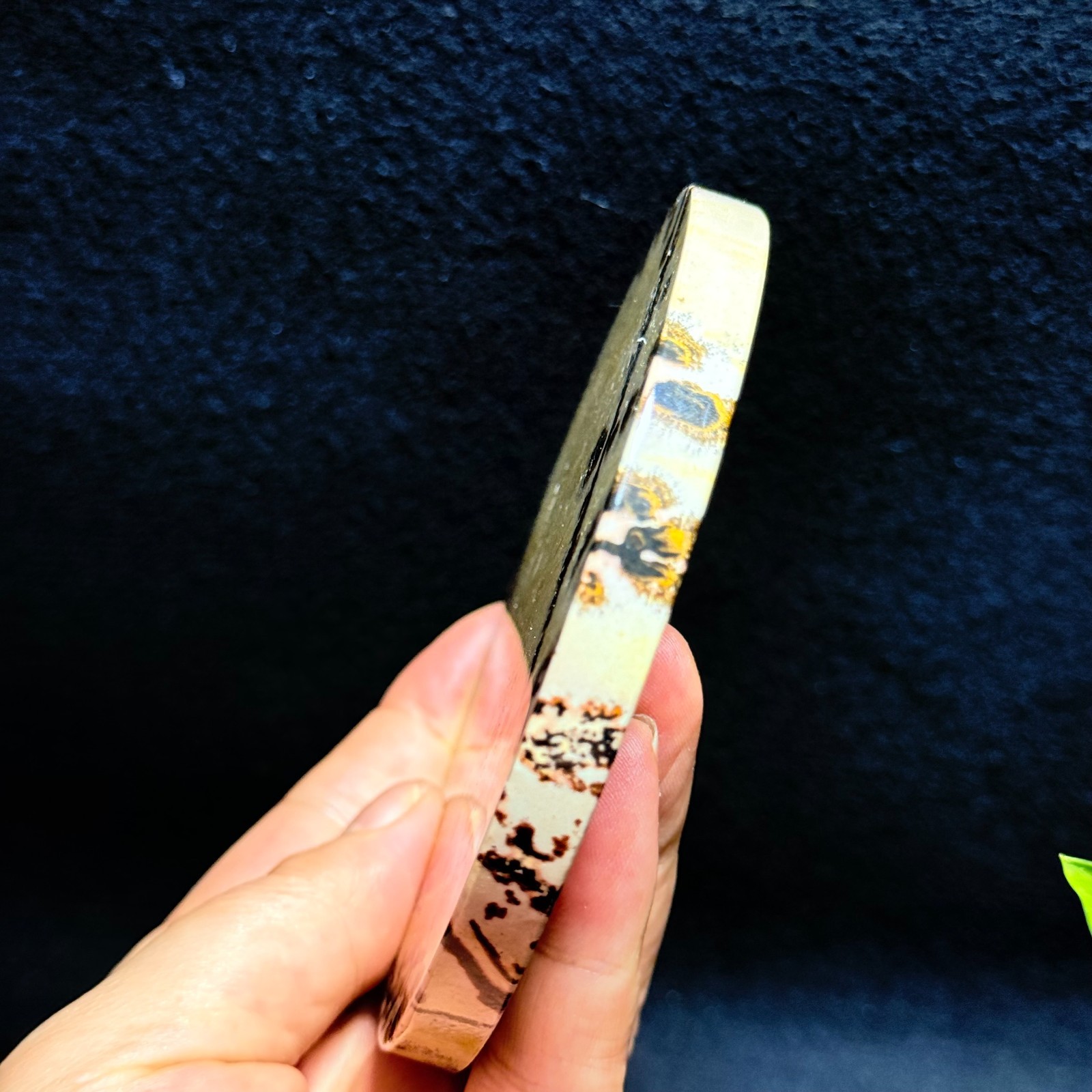 171g Natural Chinese Painting Stone Crystal Ornaments for Home Decoration 27