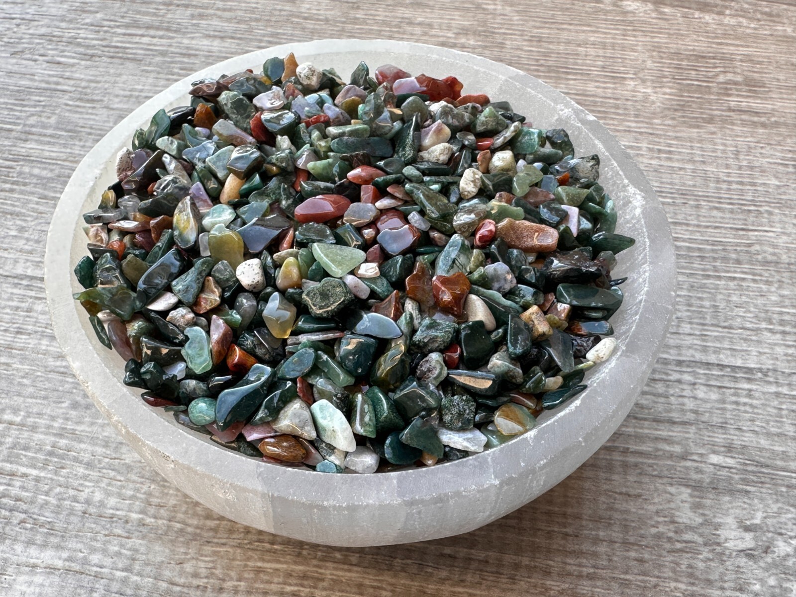 Fancy Jasper Semi Tumbled Gemstone Mini Chips 3 – 10 mm, Wholesale Bulk Lot
