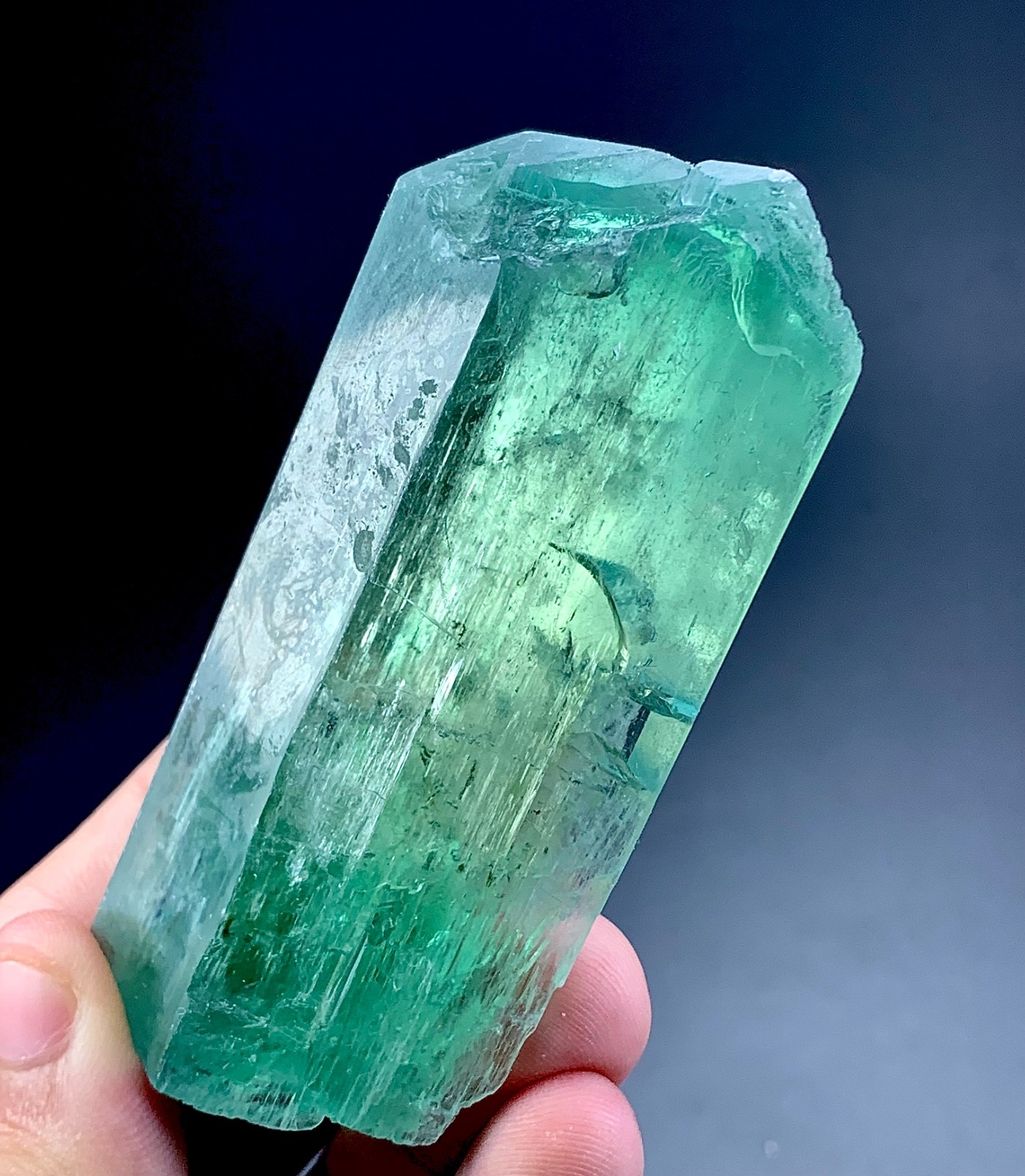 551 Carat Hiddenite Kunzite Crystal Specimen From Afghanistan