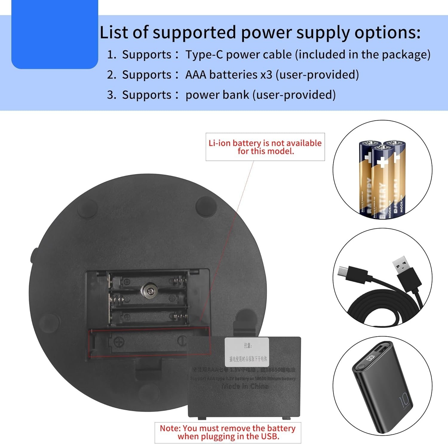 Rotating Display Stand Switch Direction Spinning Platform Adjustable Speed