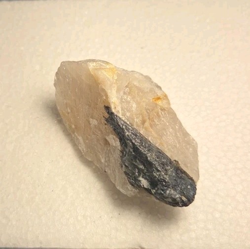 Black Tourmaline In Quartz Matrix Natural 2.25x1x1 Inches Amazing