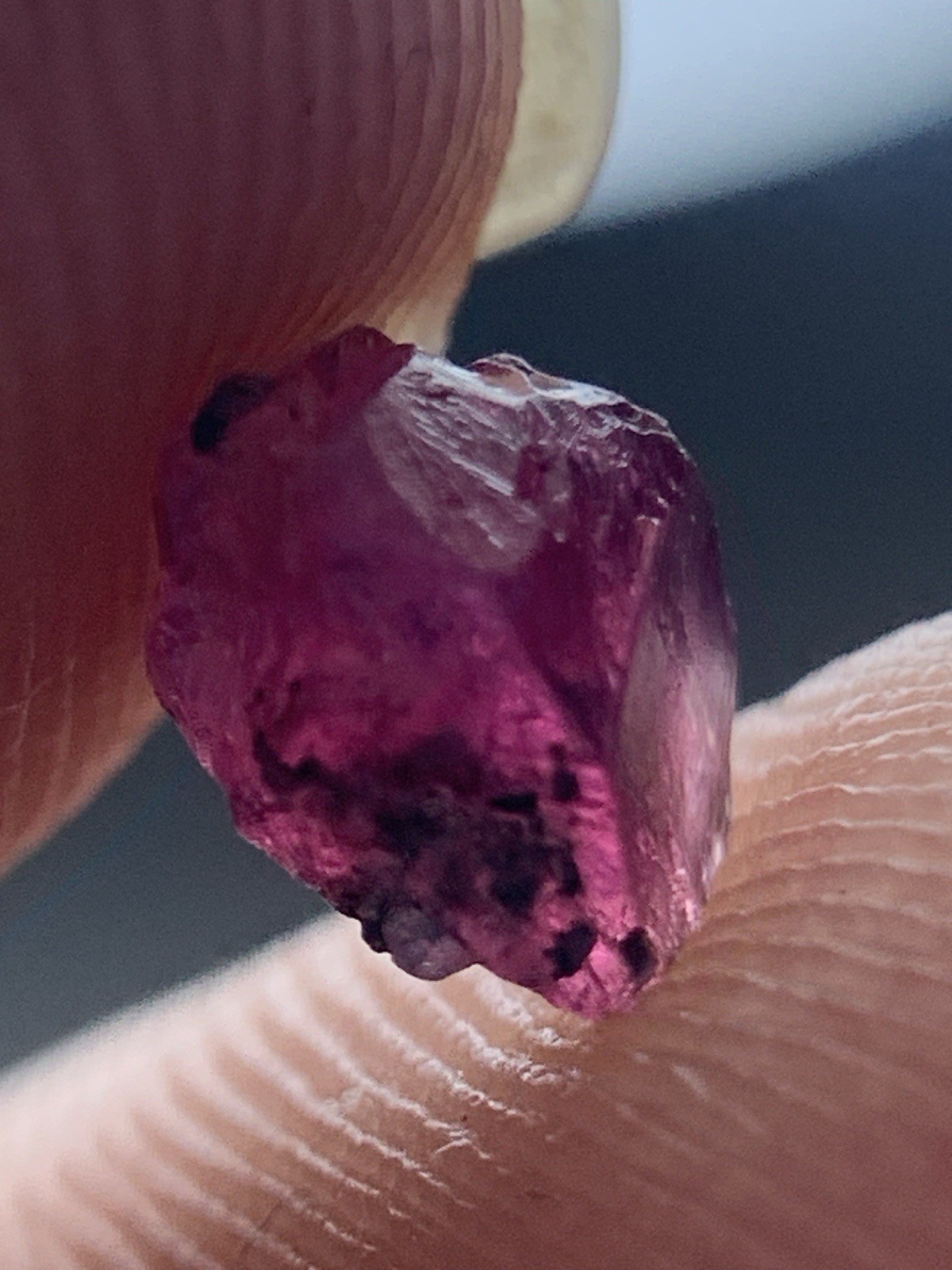 1.10 Crts Extremely Rare Stunning Facet Grade Pink & Blue Winza Sapphire @winza
