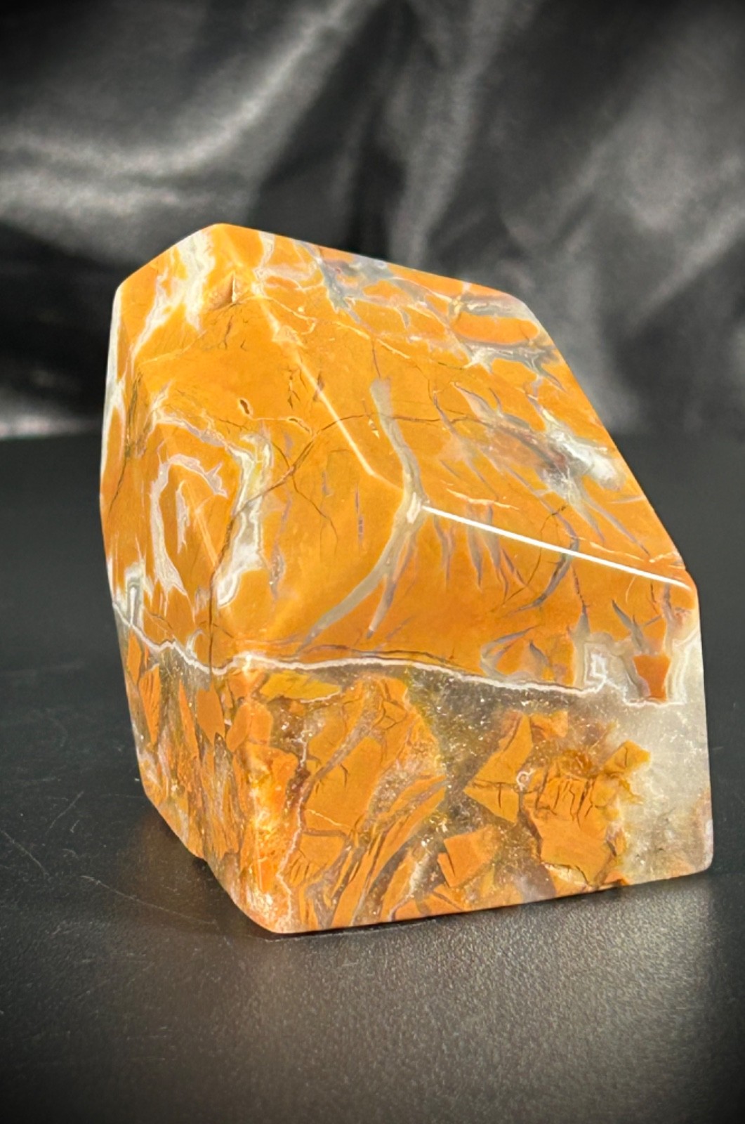 1.95″ Maligano Jasper Geometric Freeform 5.9oz (165 grams)
