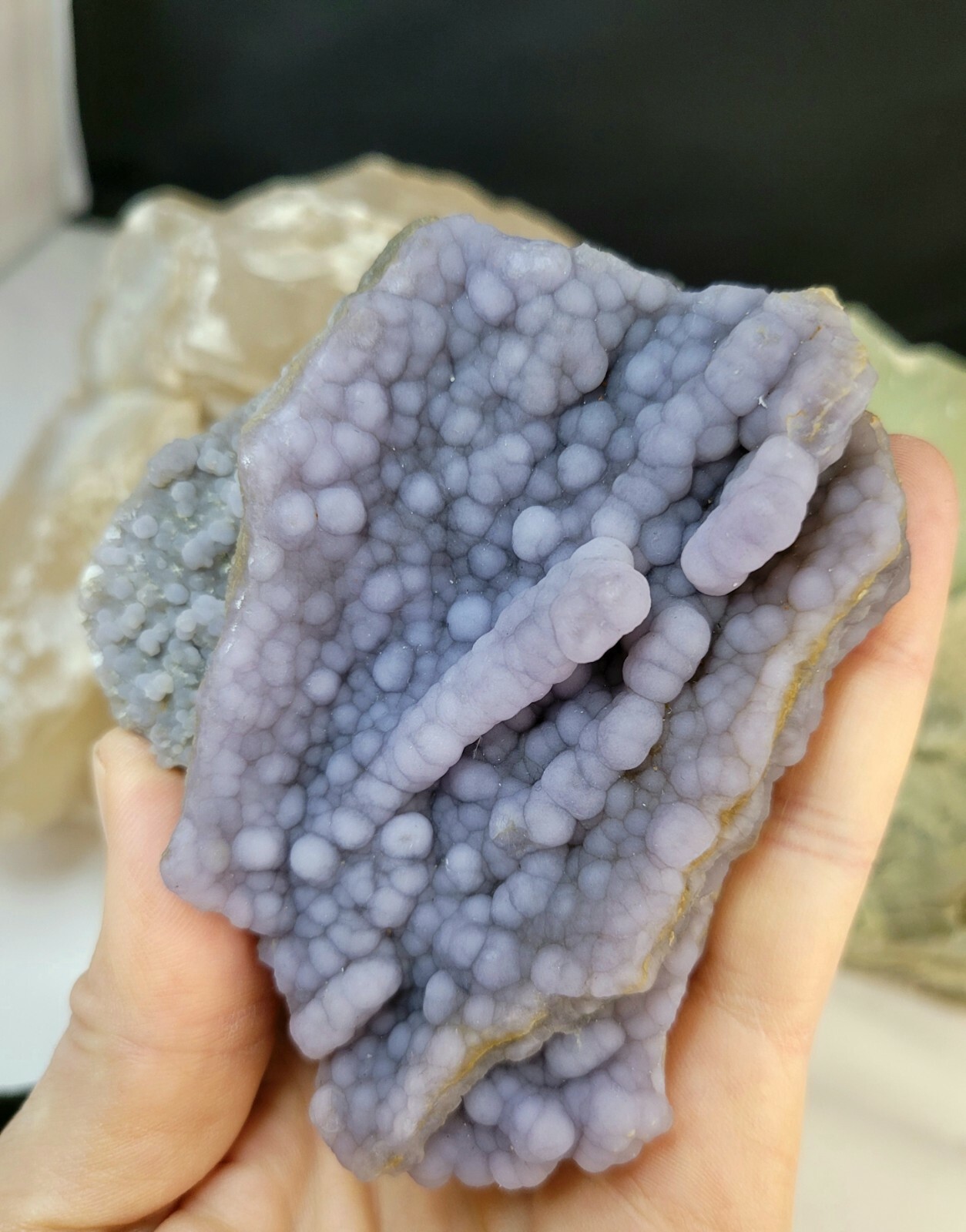 Purple Botryoidal Fluorite USA seller, Henan China, large Fluorite Crystal