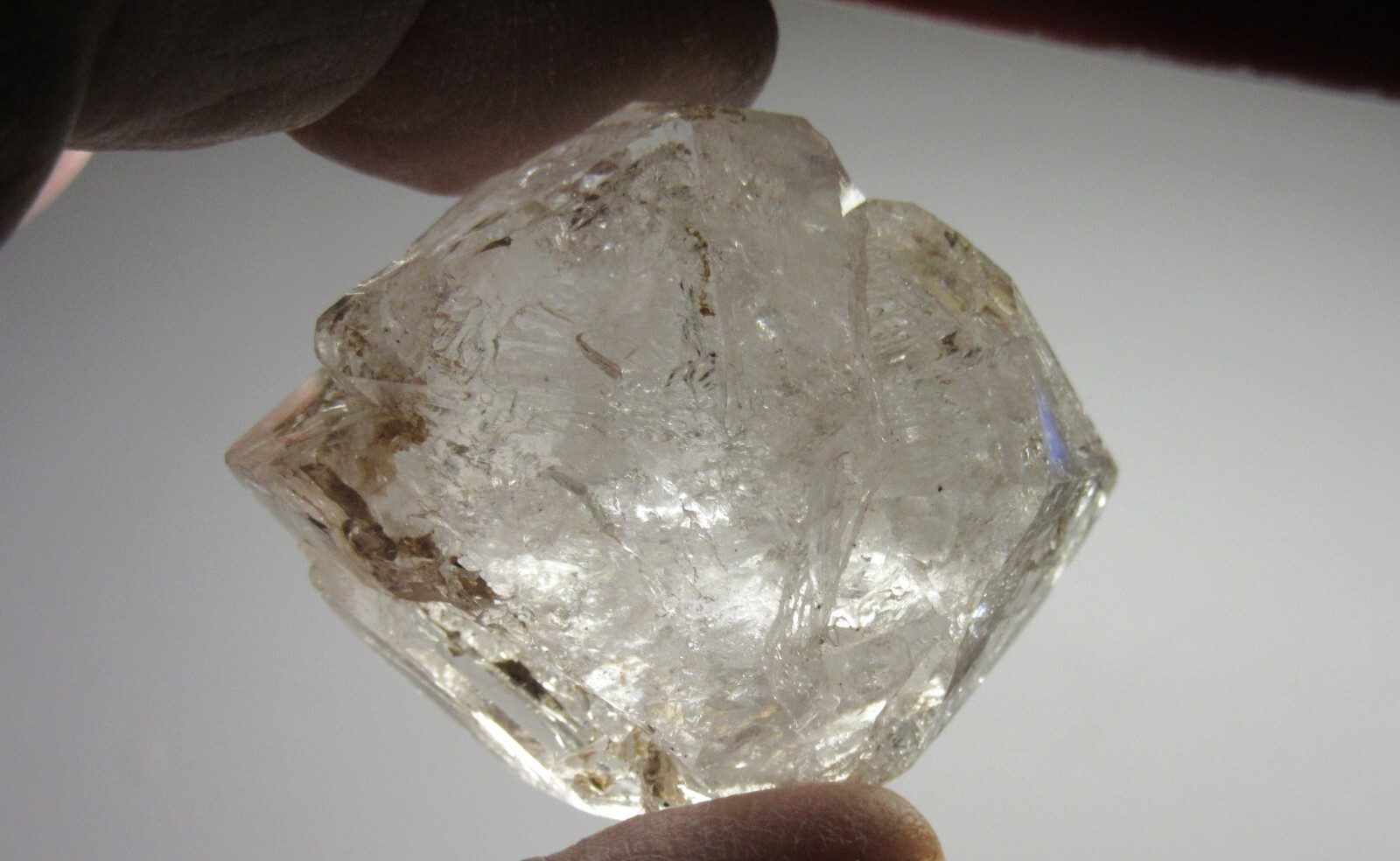 Natural Herkimer Diamond Quartz 1 5/8″ Crystal Herkimer, NY Reiki NHDQC-2